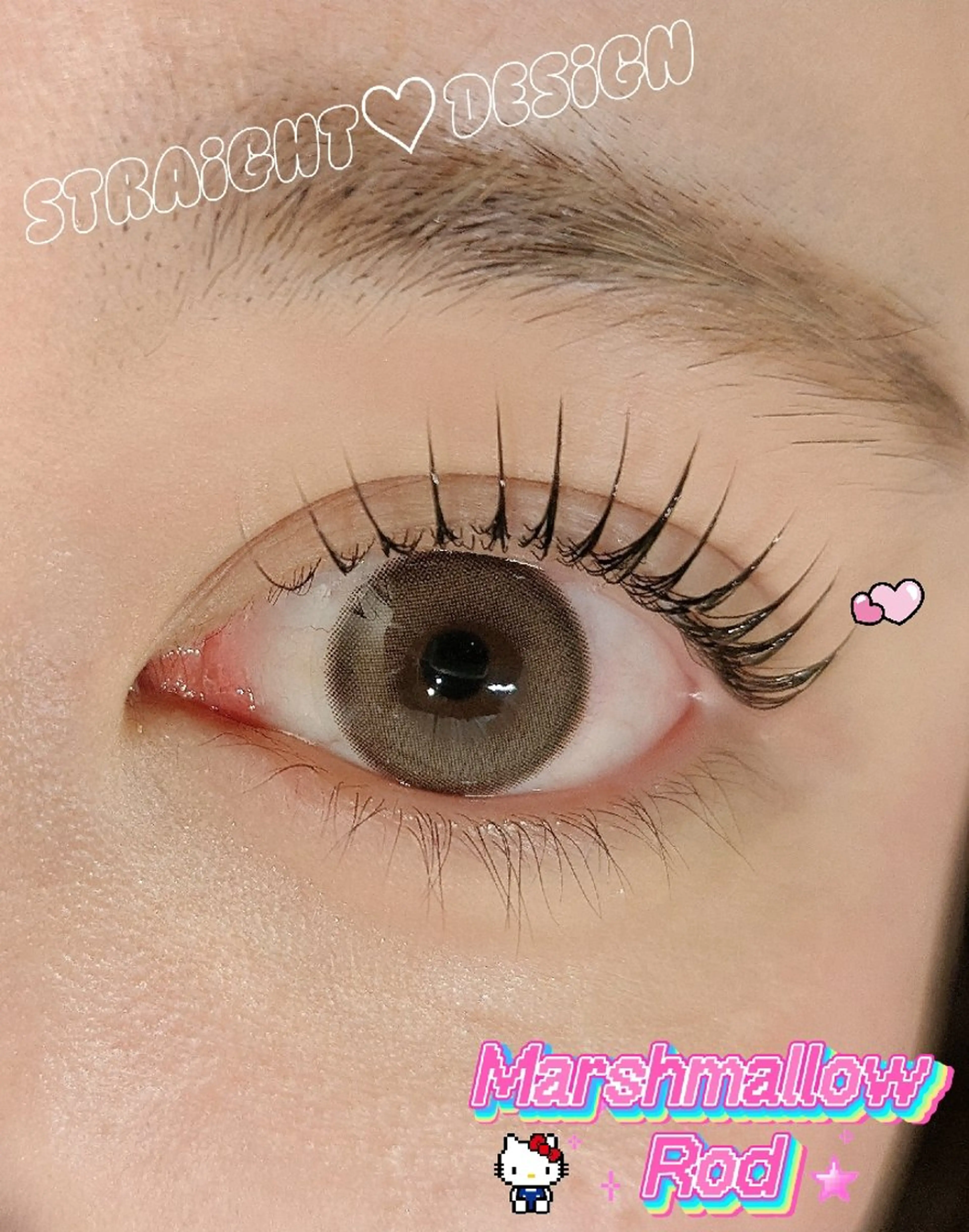 マツエク・マツパ マツパ 1+ Unplus lien 亀戸店所属・サトウ🎀lien 🌈ᵕ̈* 亀戸のマツエク・マツパデザイン