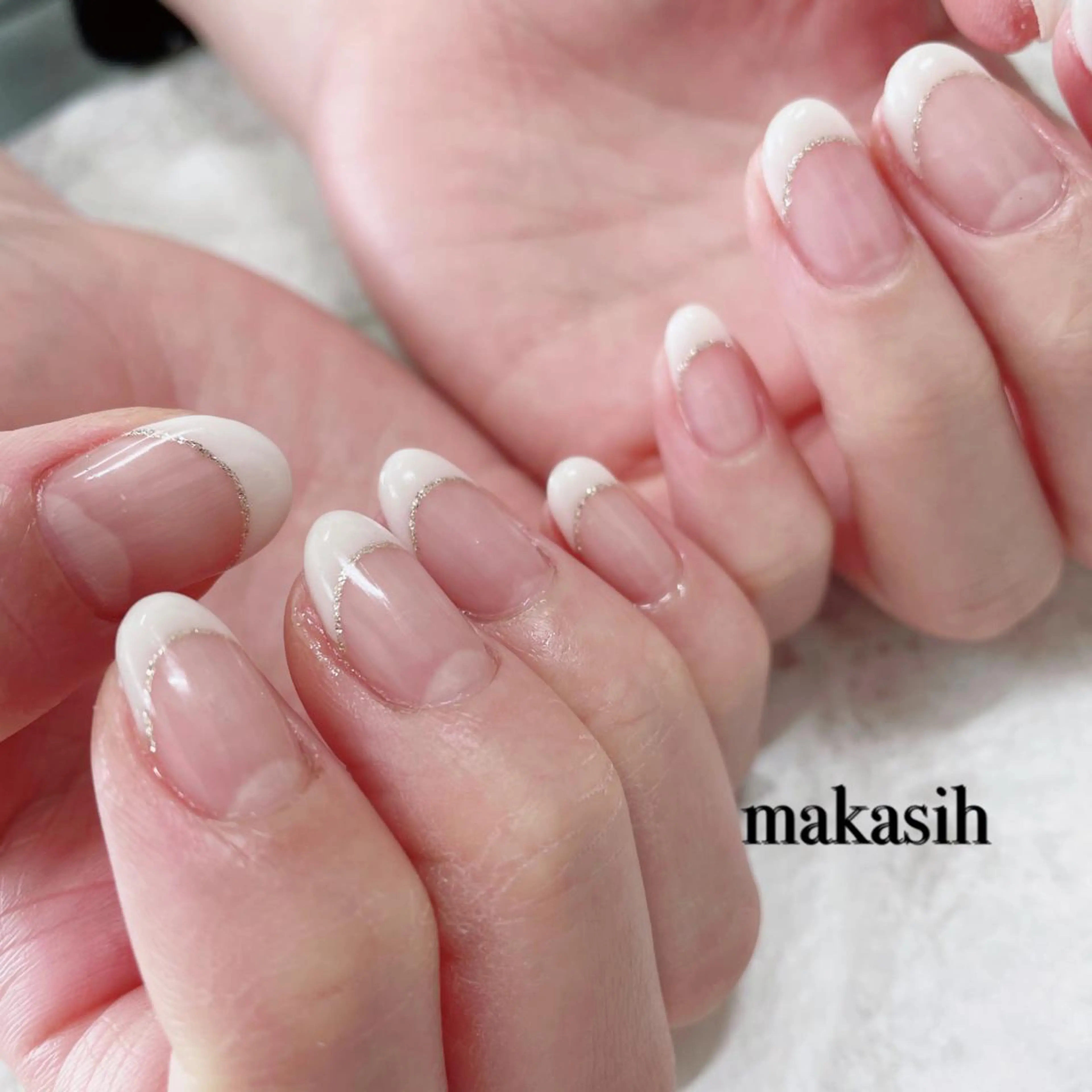 ネイル フレンチネイル シンプルネイル 濱田 美菜子のエステ・リラクイメージ