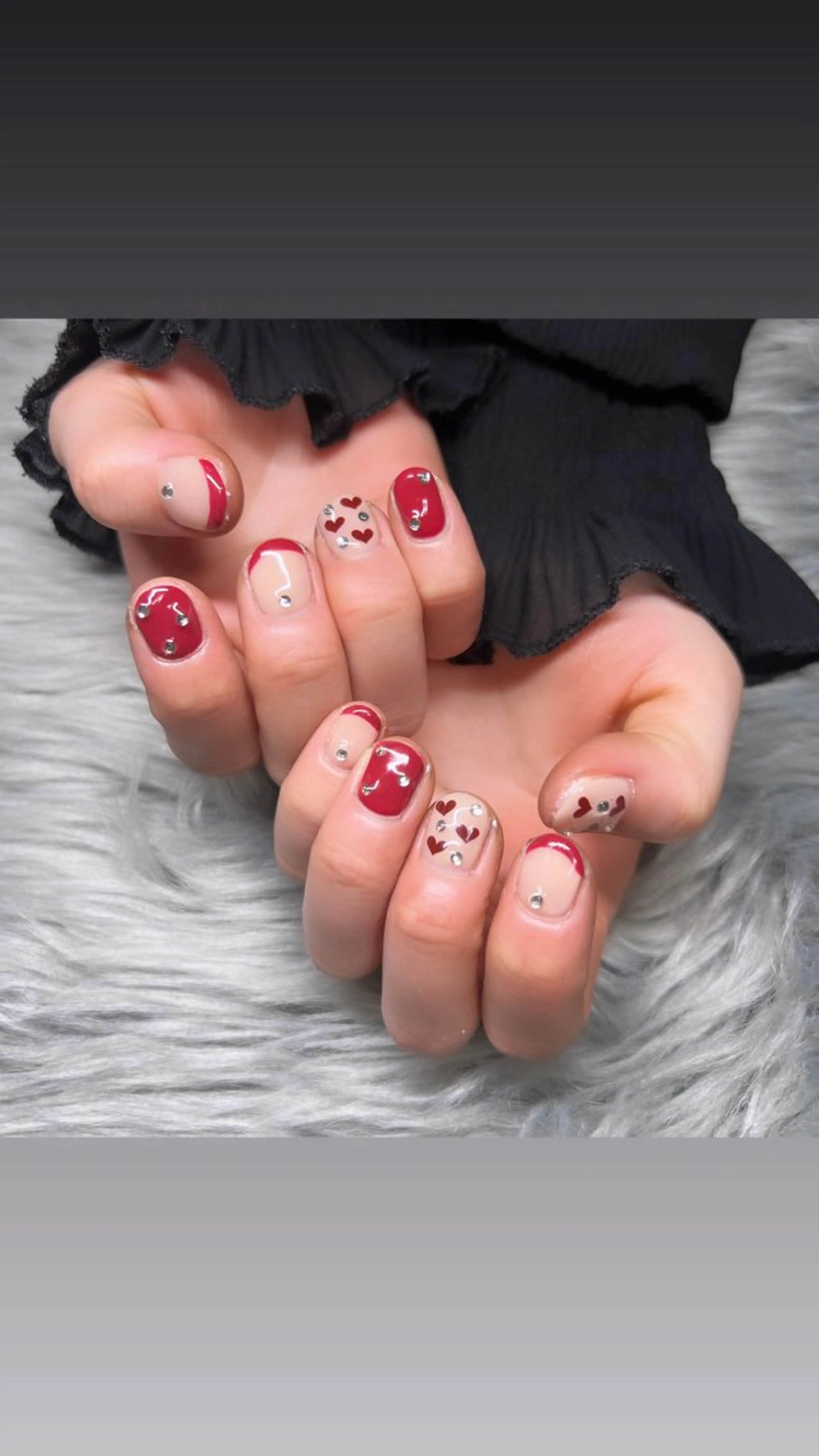 ネイル バレンタイン ulysses nailsalonのネイルデザイン