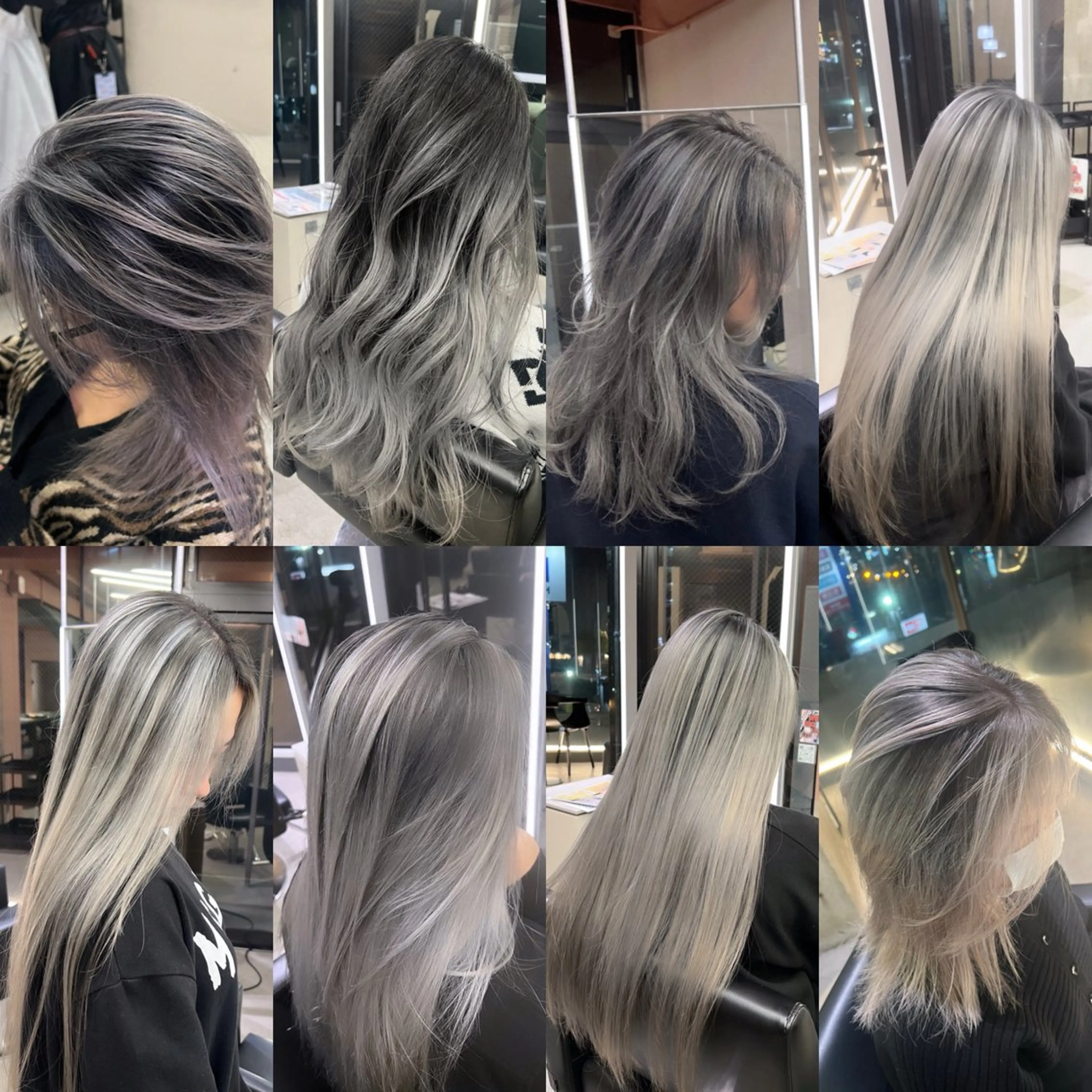 カラー バレイヤージュ ベージュカラー ブリーチ グラデーションカラー ハイライトカラー ヘアカラー トリートメント 質感重視/レイヤー/ ケアブリーチ/志音のヘアスタイル