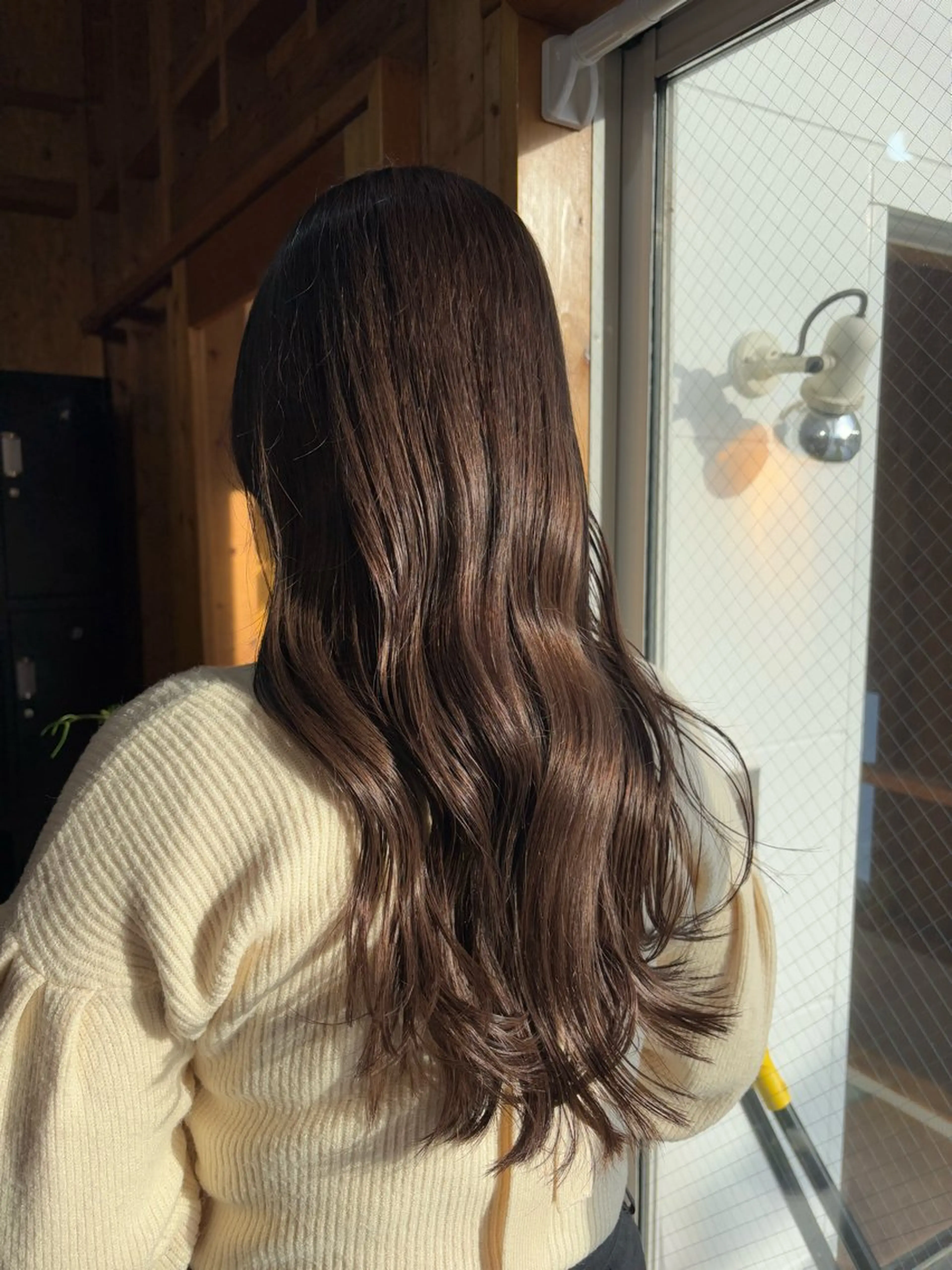 カラー ヘアカラー トリートメント まろみ暖色× chia🕯のヘアスタイル