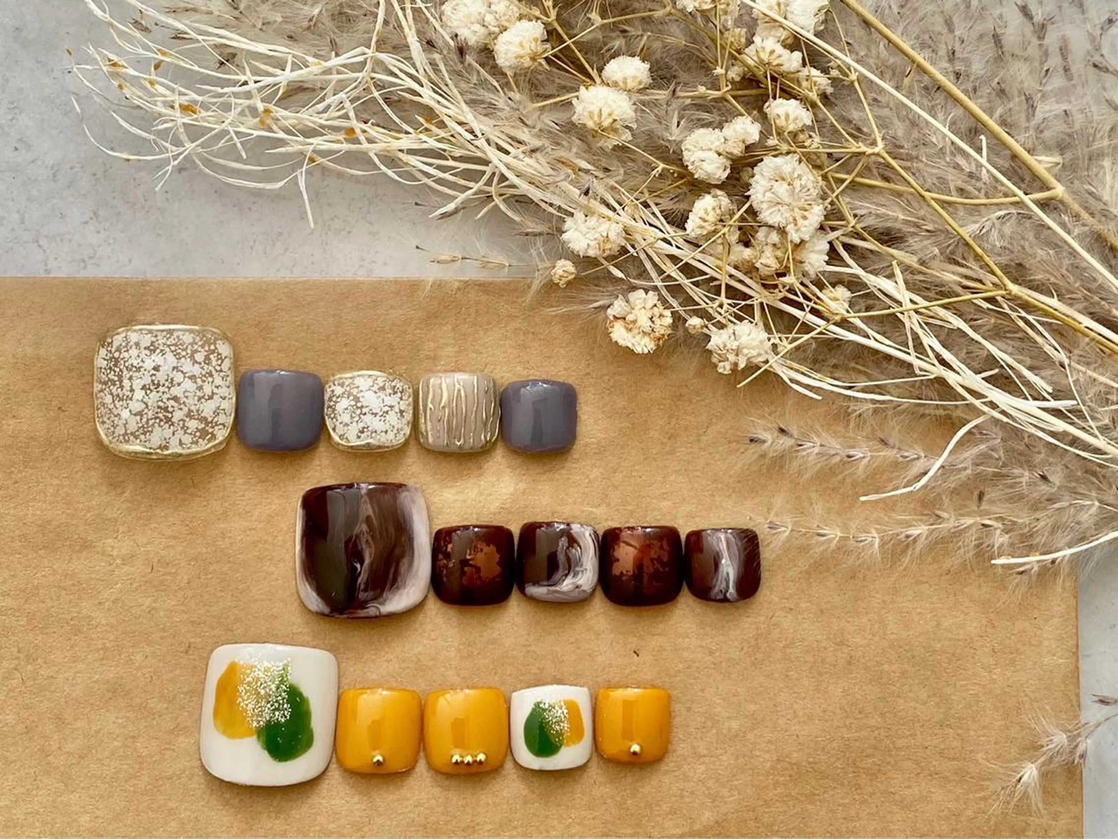 ネイル フットネイル ARKα Nishiのネイルデザイン