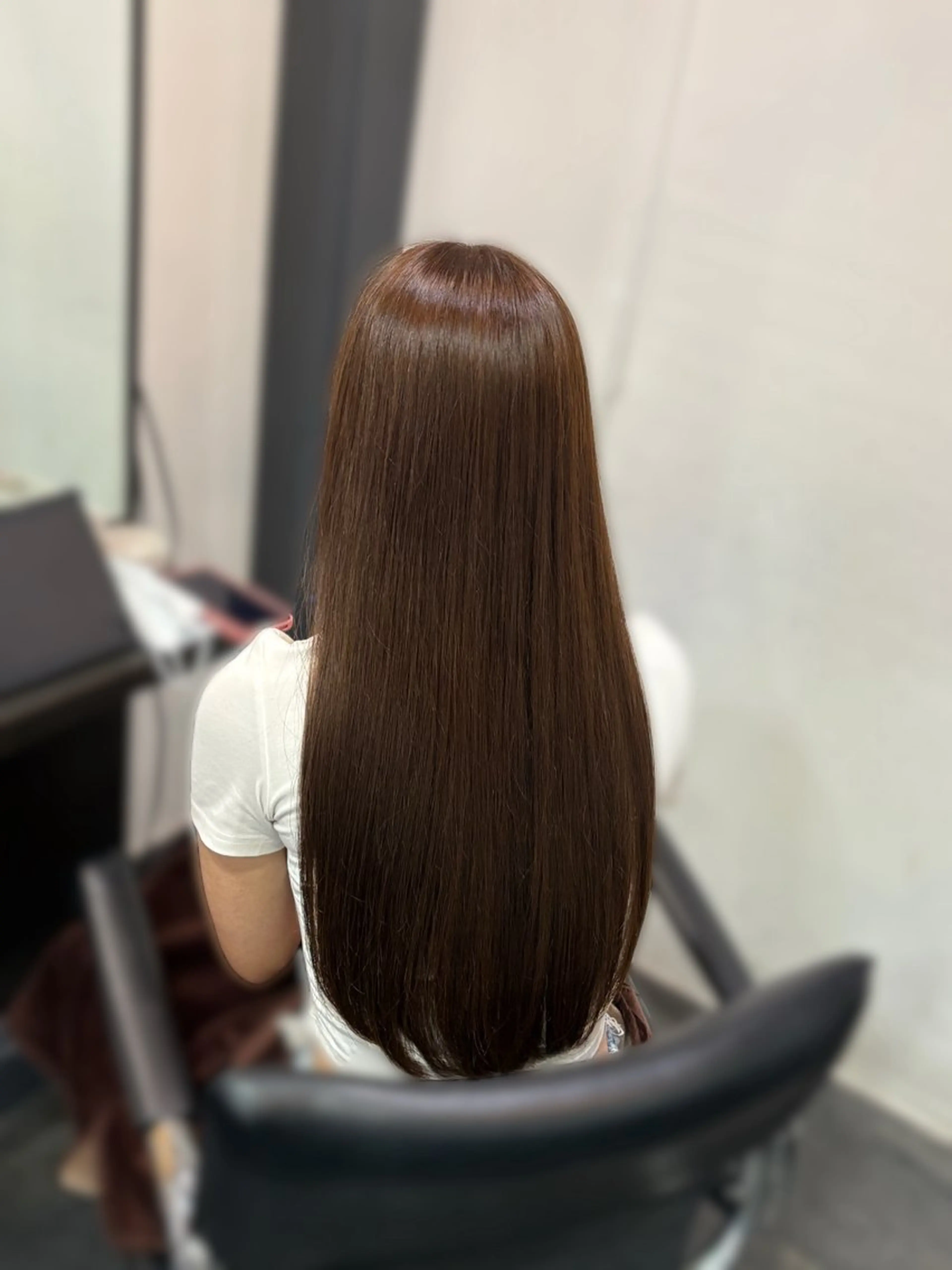 ロング 石田 亜弥のヘアスタイル
