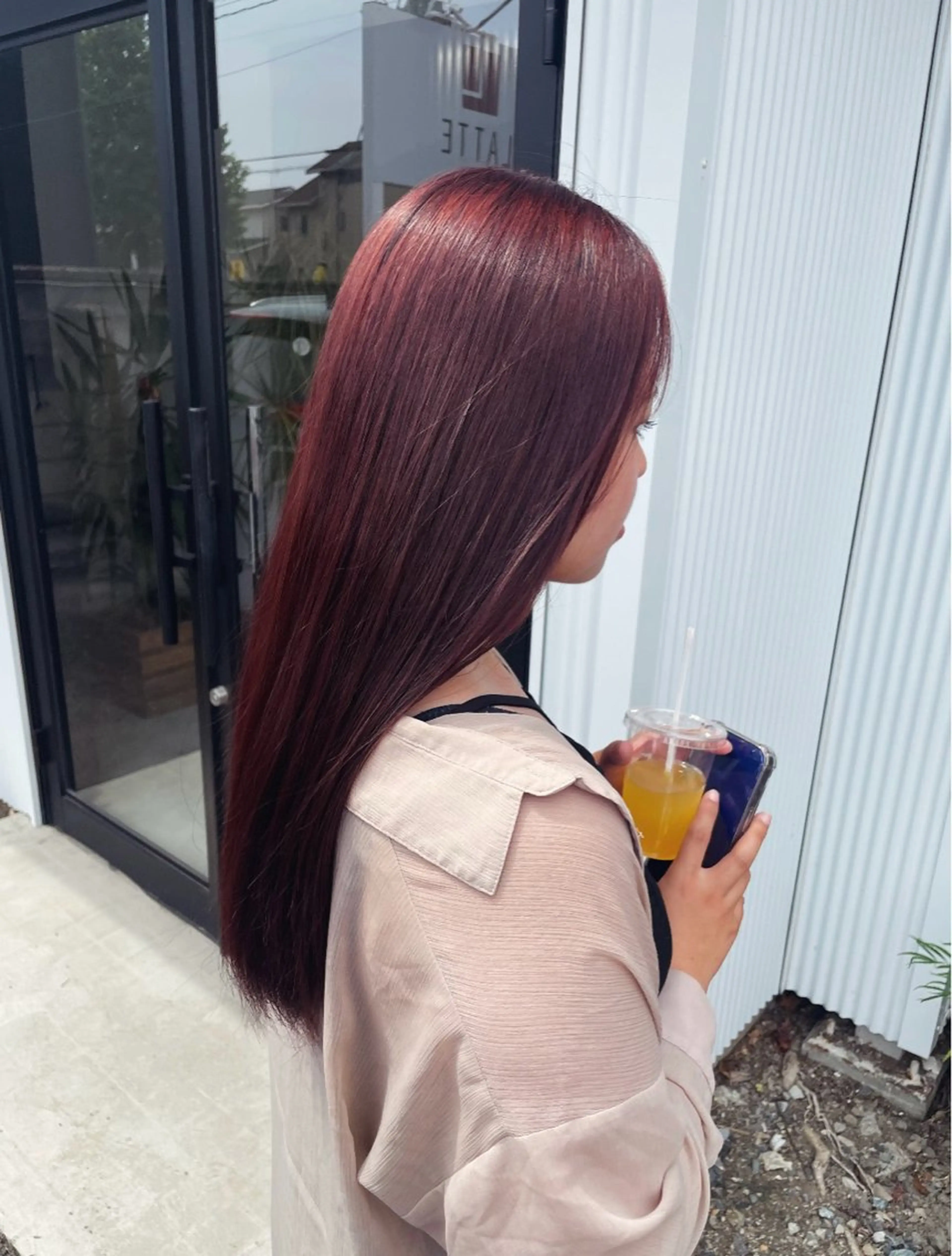 ロング カラー Latte川原店所属・金古 美優のヘアスタイル