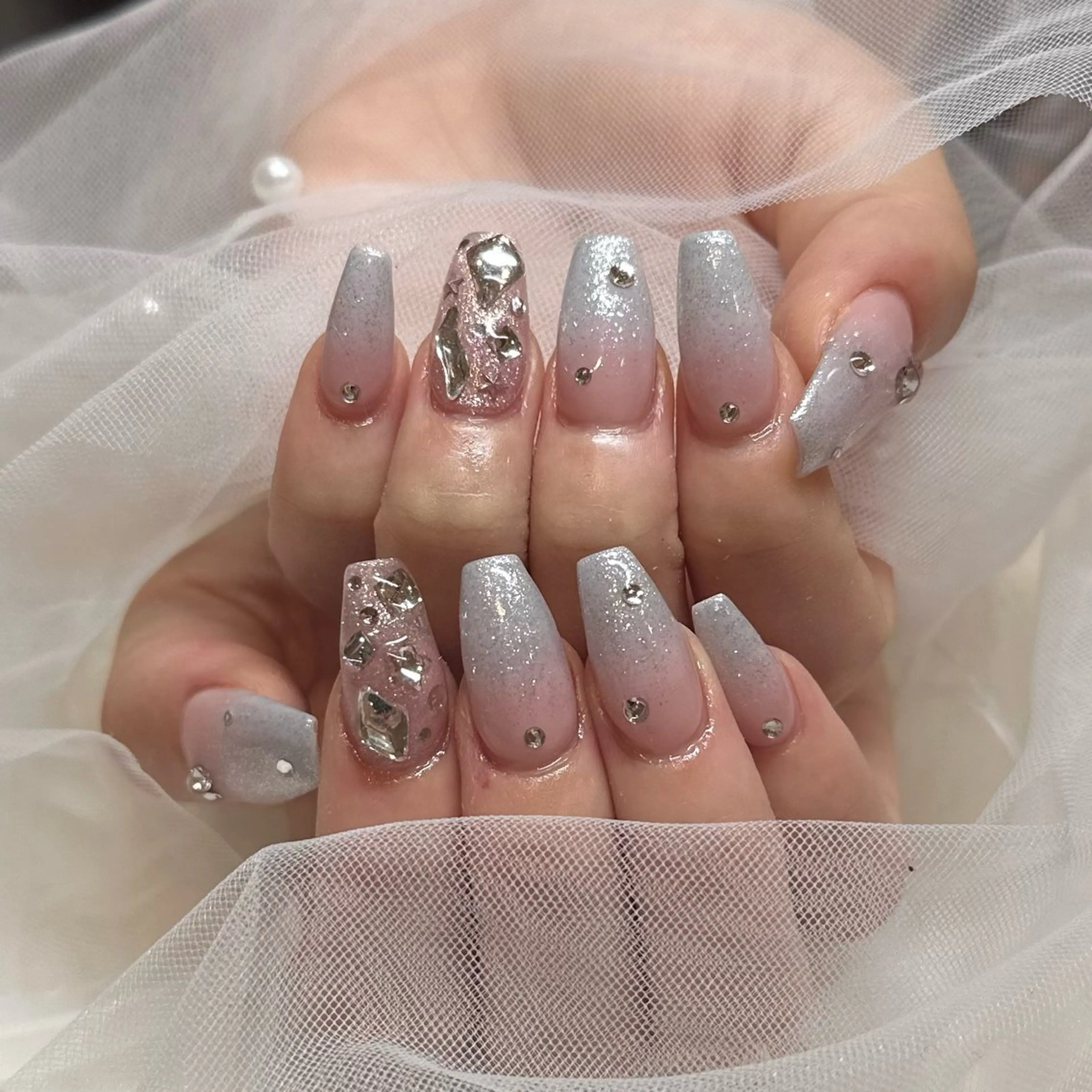 ネイル ハンドネイル She nail studio 原宿店所属・いいだえみ ୨୧ᵕ̤ᴗᵕ̤)のネイルデザイン