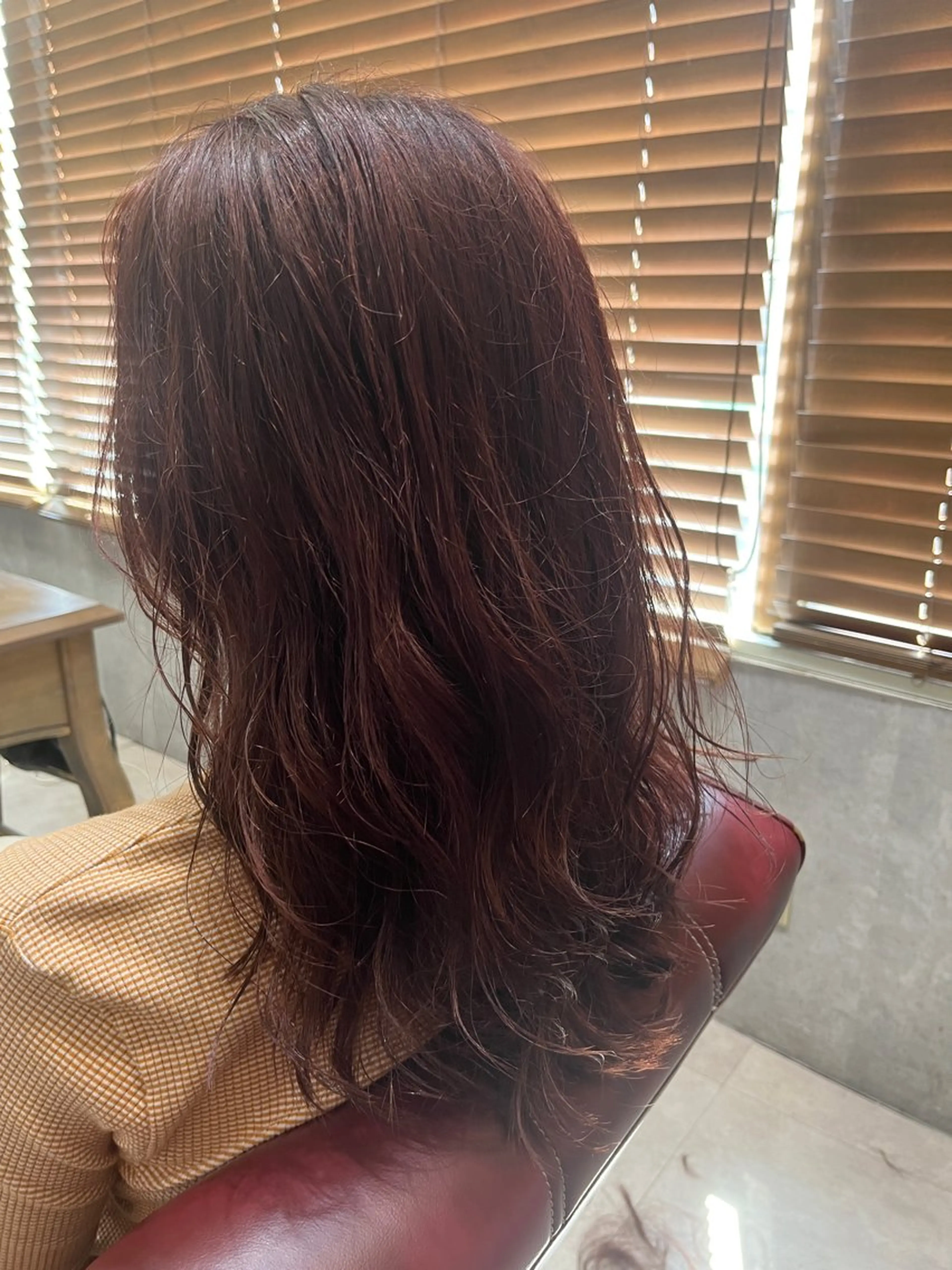 ミディアム 【ROSSO】 SHUHEIのヘアスタイル