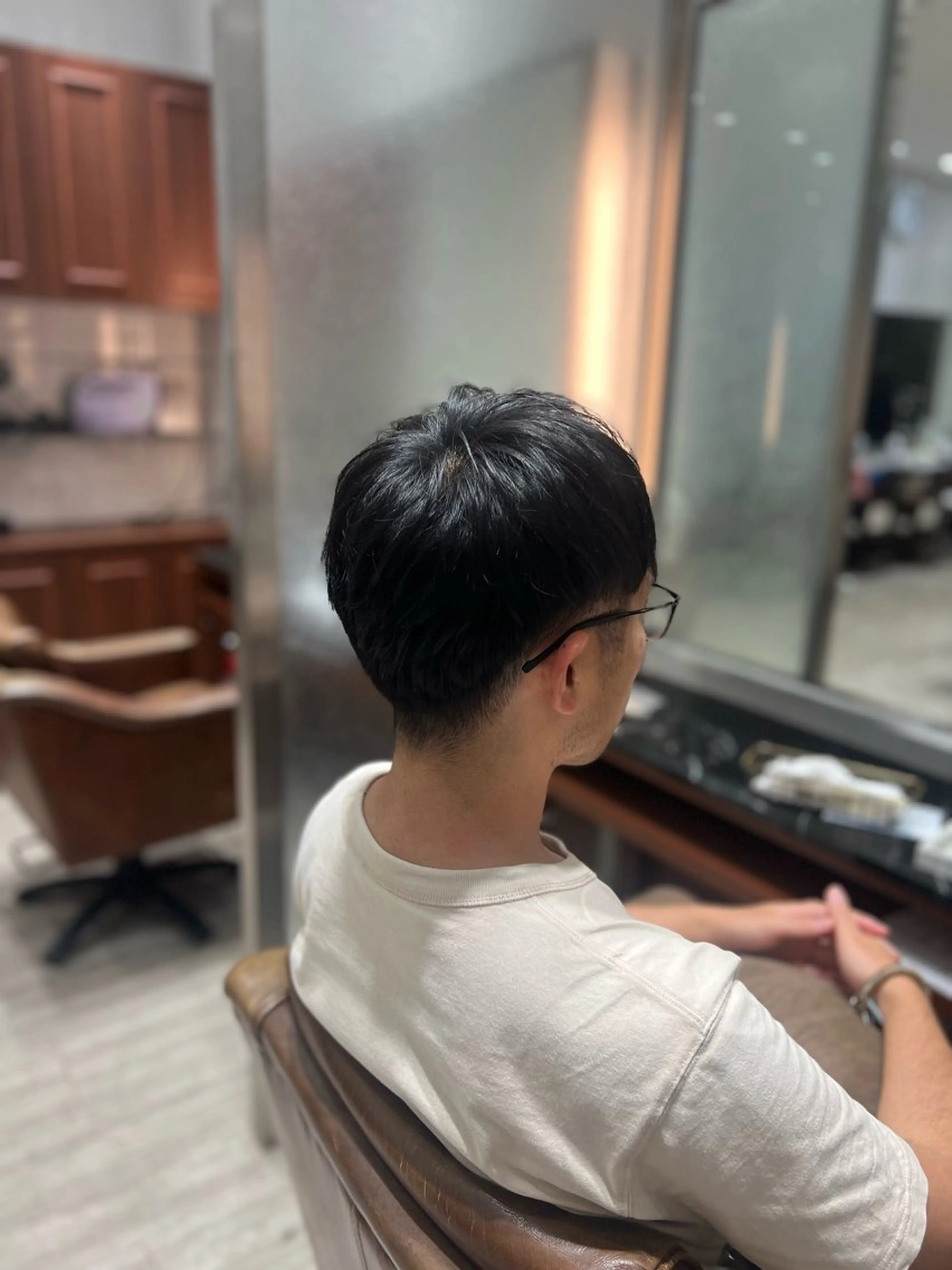 ショート メンズ 刈り上げ レイヤーカット モザミヘアメイク所属・山田 美幸のヘアスタイル