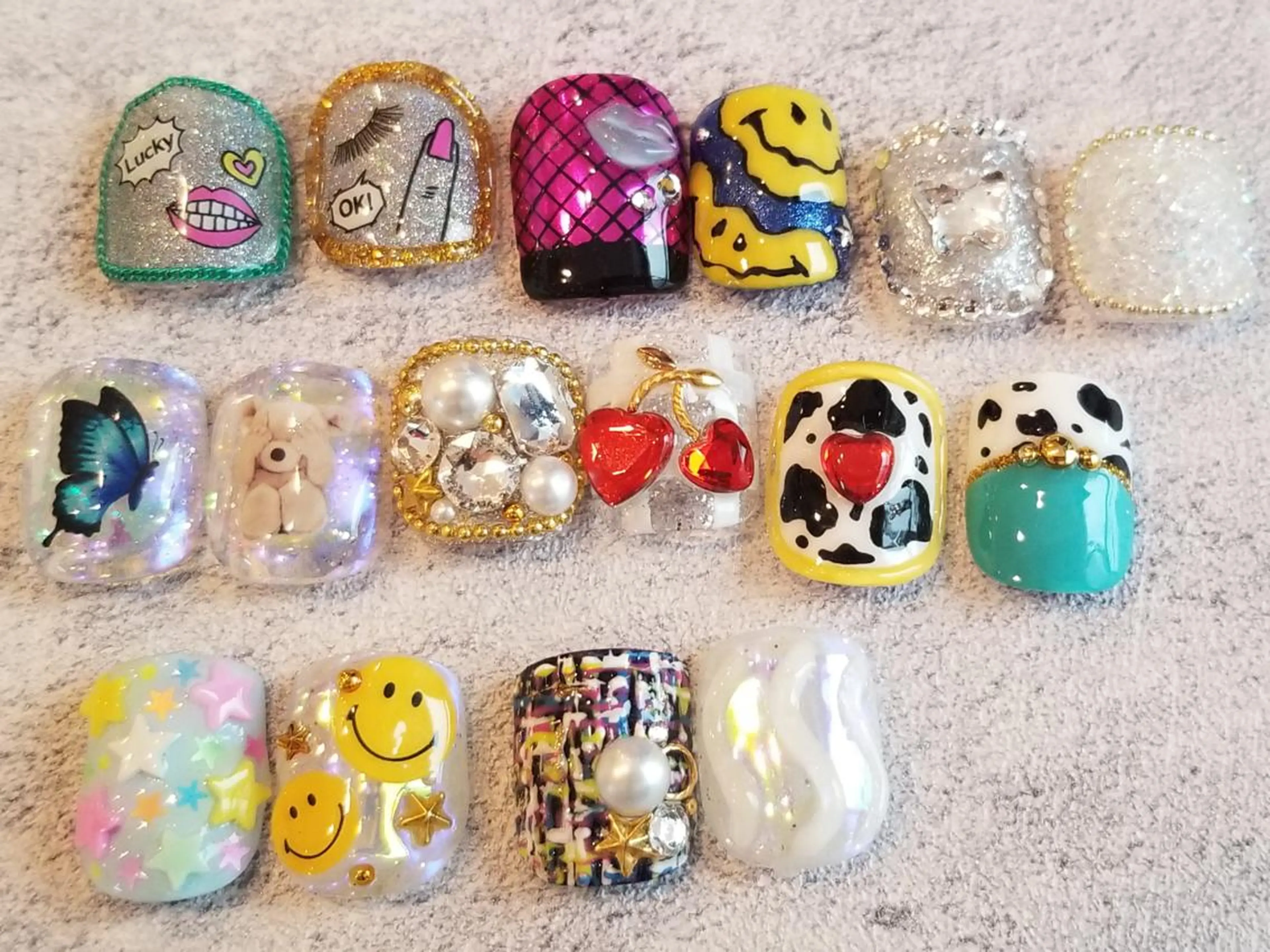 ネイル フットネイル Menail 心斎橋 /南船場/miho☆のネイルデザイン