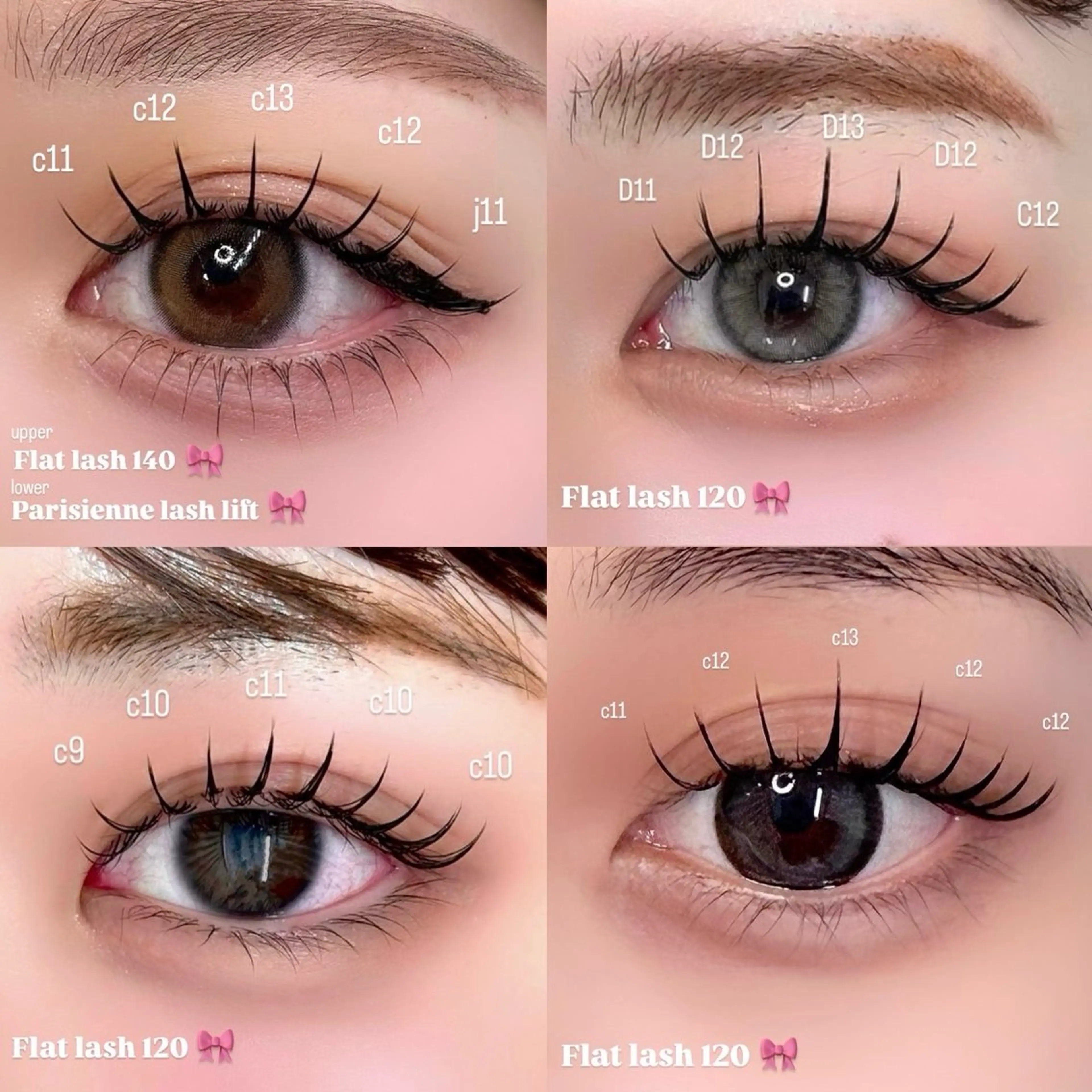 【10月限定‼️♡】フラットラッシュ120本🍓束感コーティング仕上げ🍓の写真