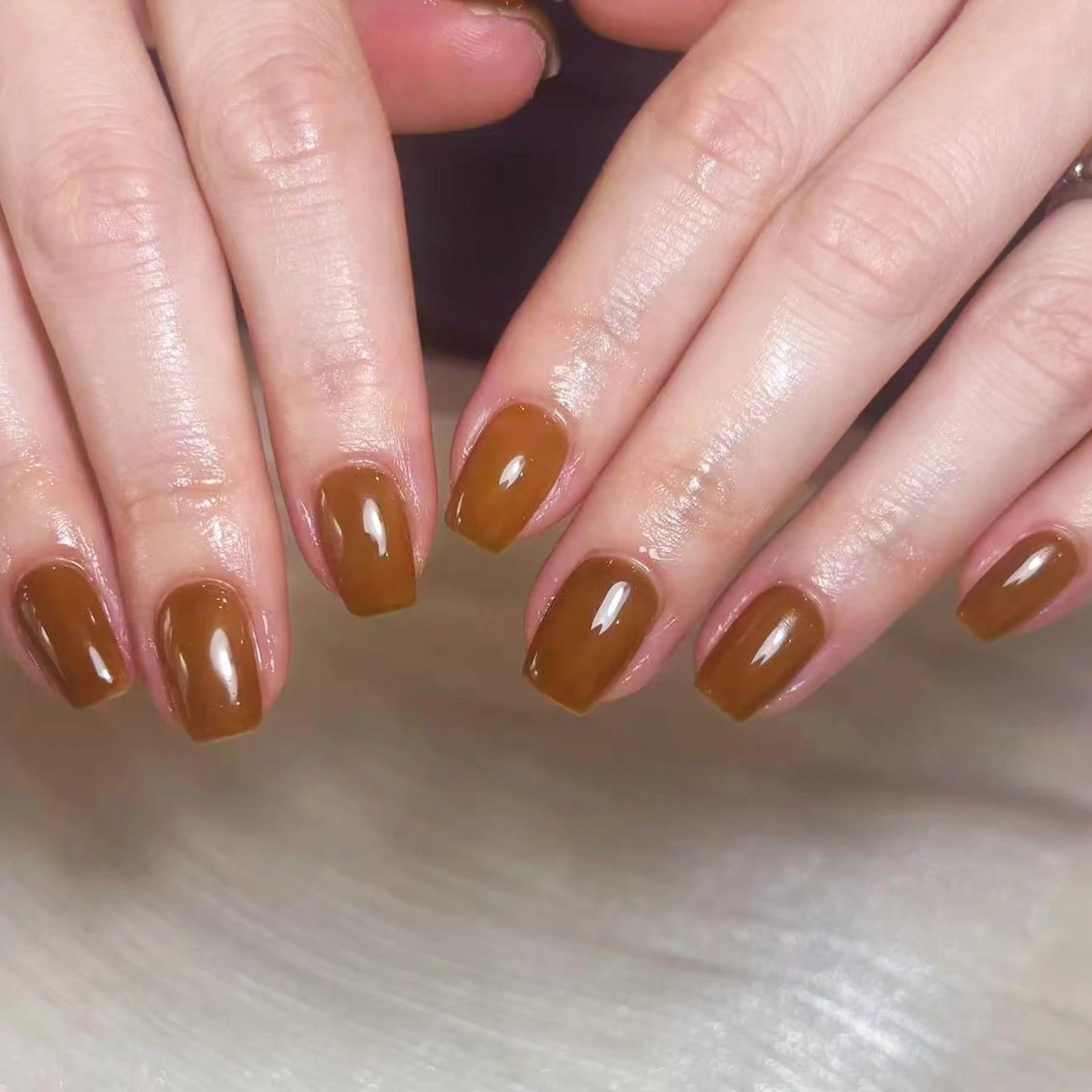 ネイル アートネイル オーロラネイル ガーリー キラキラネイル 韓国ネイル ハンドネイル DIAMOND 💅のネイルデザイン