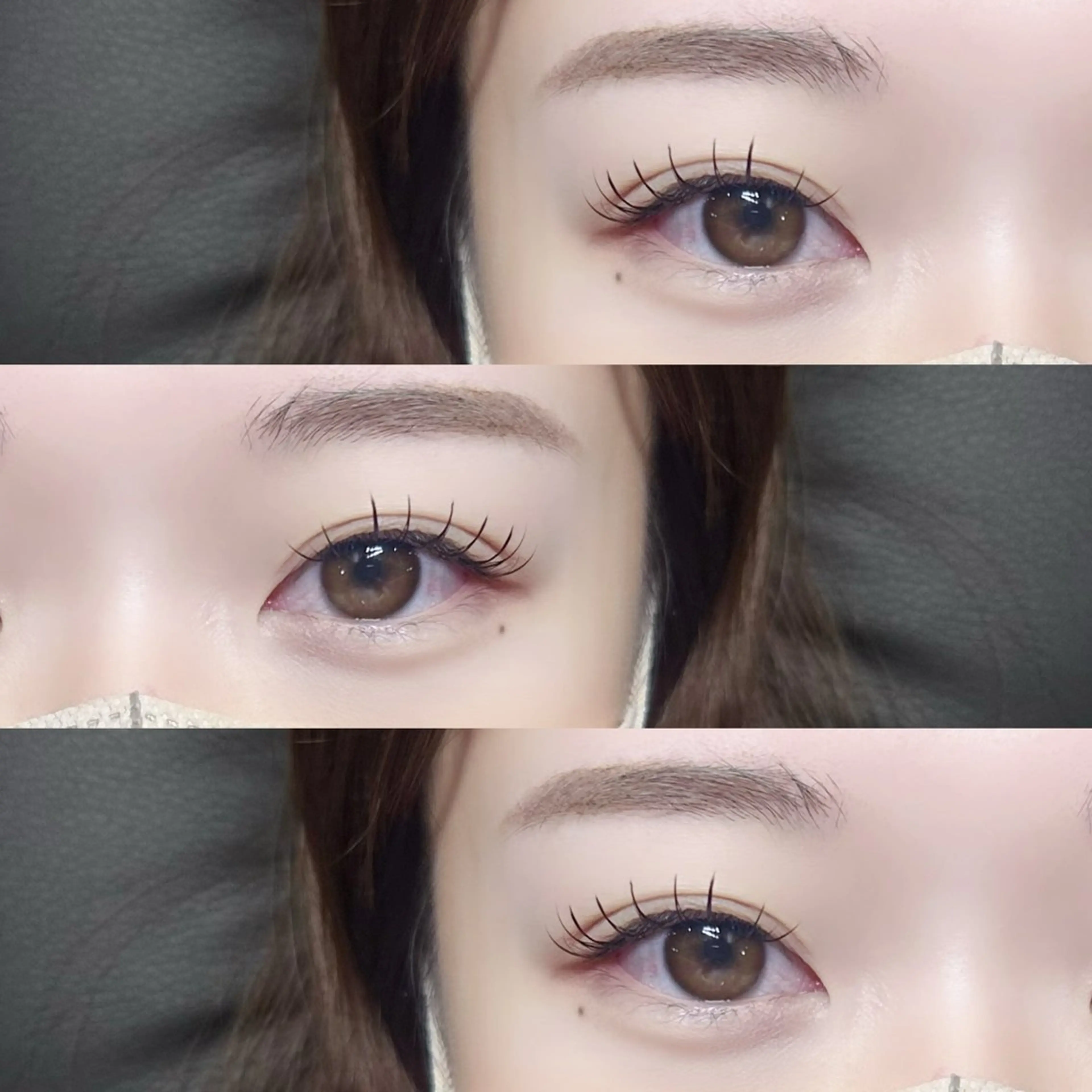 マツエク・マツパ 束感まつ毛 フラットラッシュ ナチュラル アイラッシュアイブロウサロンMEPP所属・MEPP 濵渦のマツエク・マツパデザイン