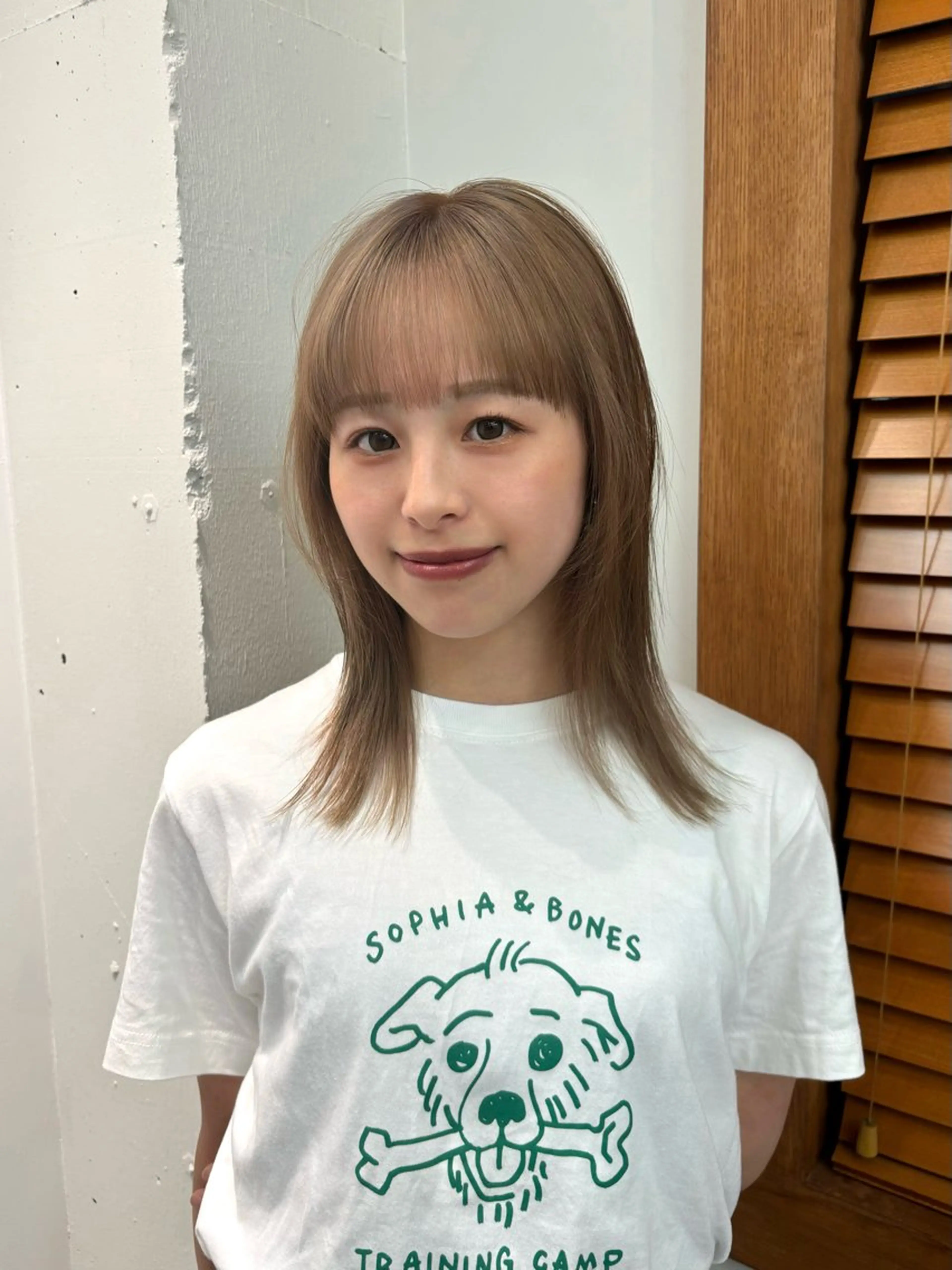 カラー ヘアカラー トリートメント ヘッドスパ ☑️aiko【艶 カラー・ショート募】のヘアスタイル