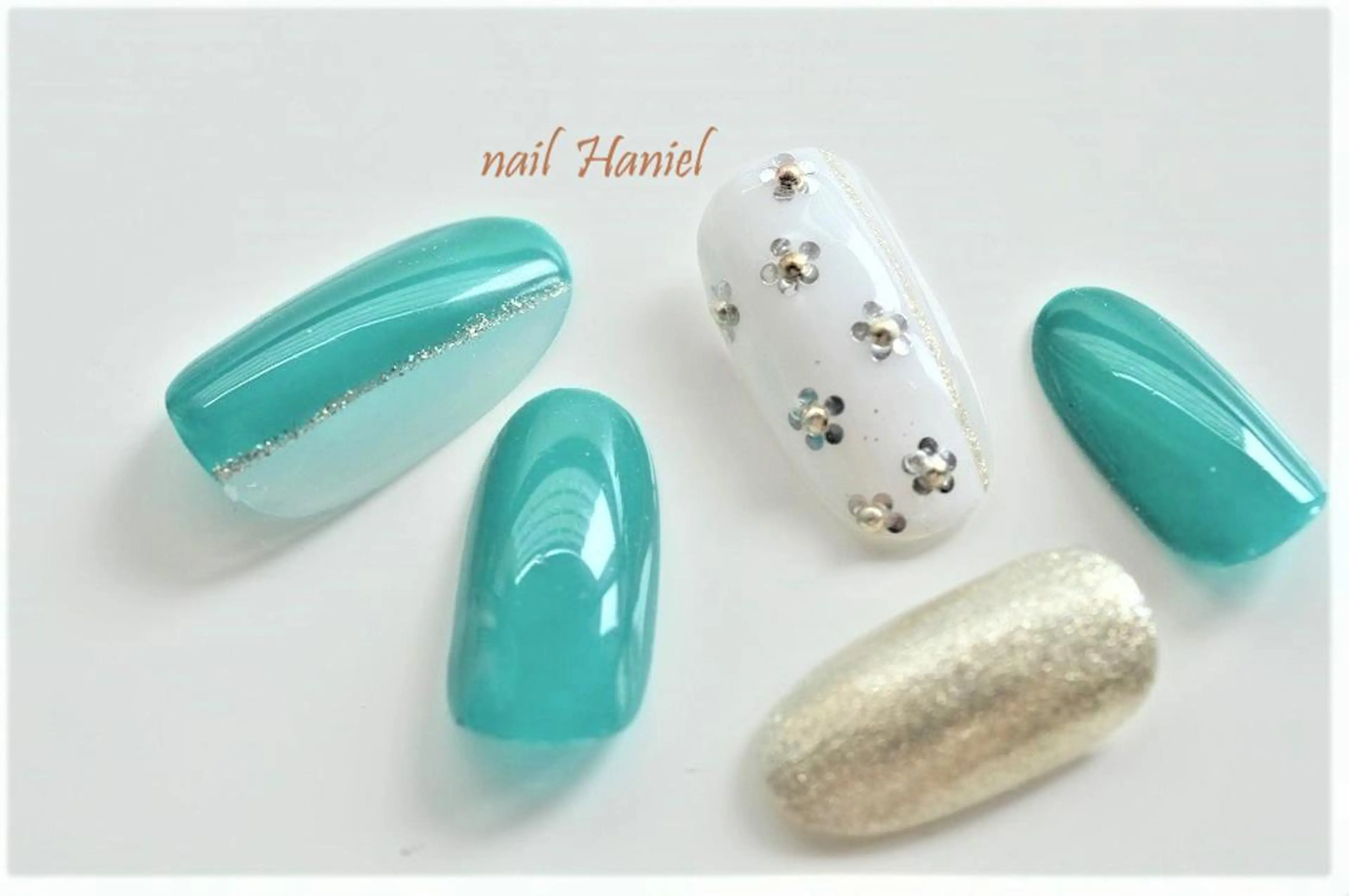 ネイル フットネイル ジェルネイル nail Haniel所属・半蔵門サロンハニエル 魅神 ちよのネイルデザイン