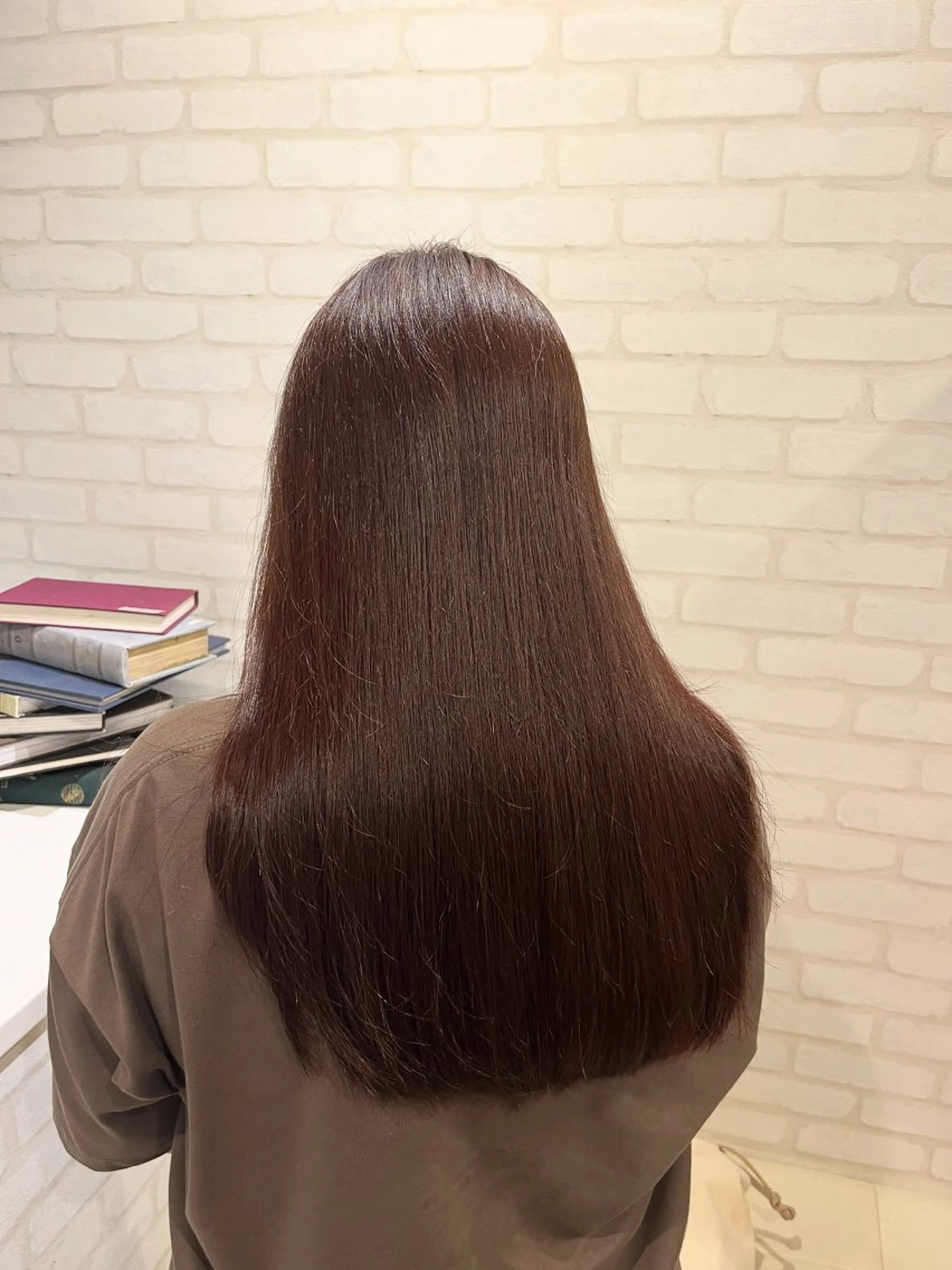 カラー ブラウンカラー カット ヘアカラー 阿部 うららのマツエク・マツパデザイン