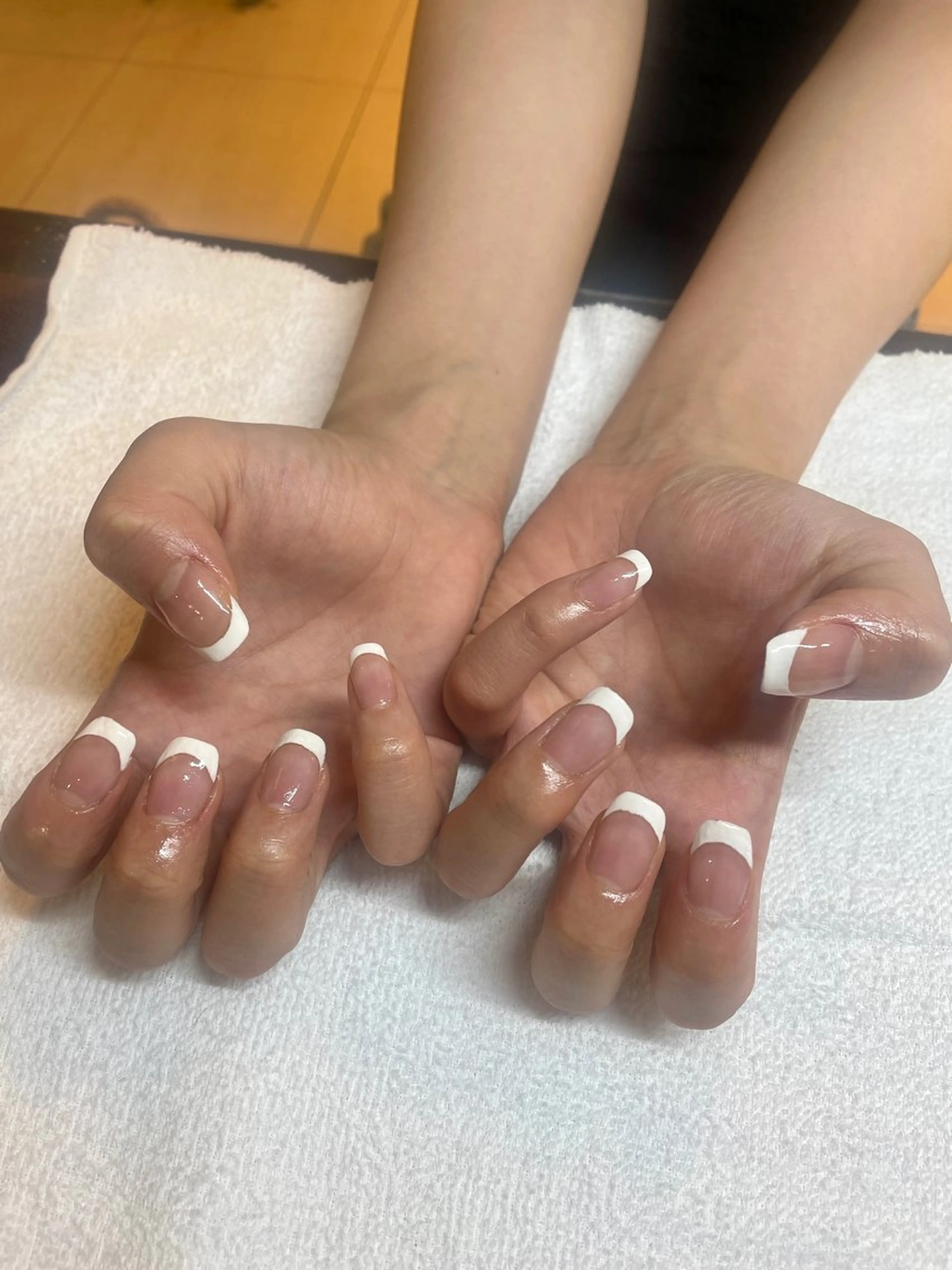 ネイル フレンチネイル Of  hair宮崎台店所属・菊池 菜月のヘアスタイル