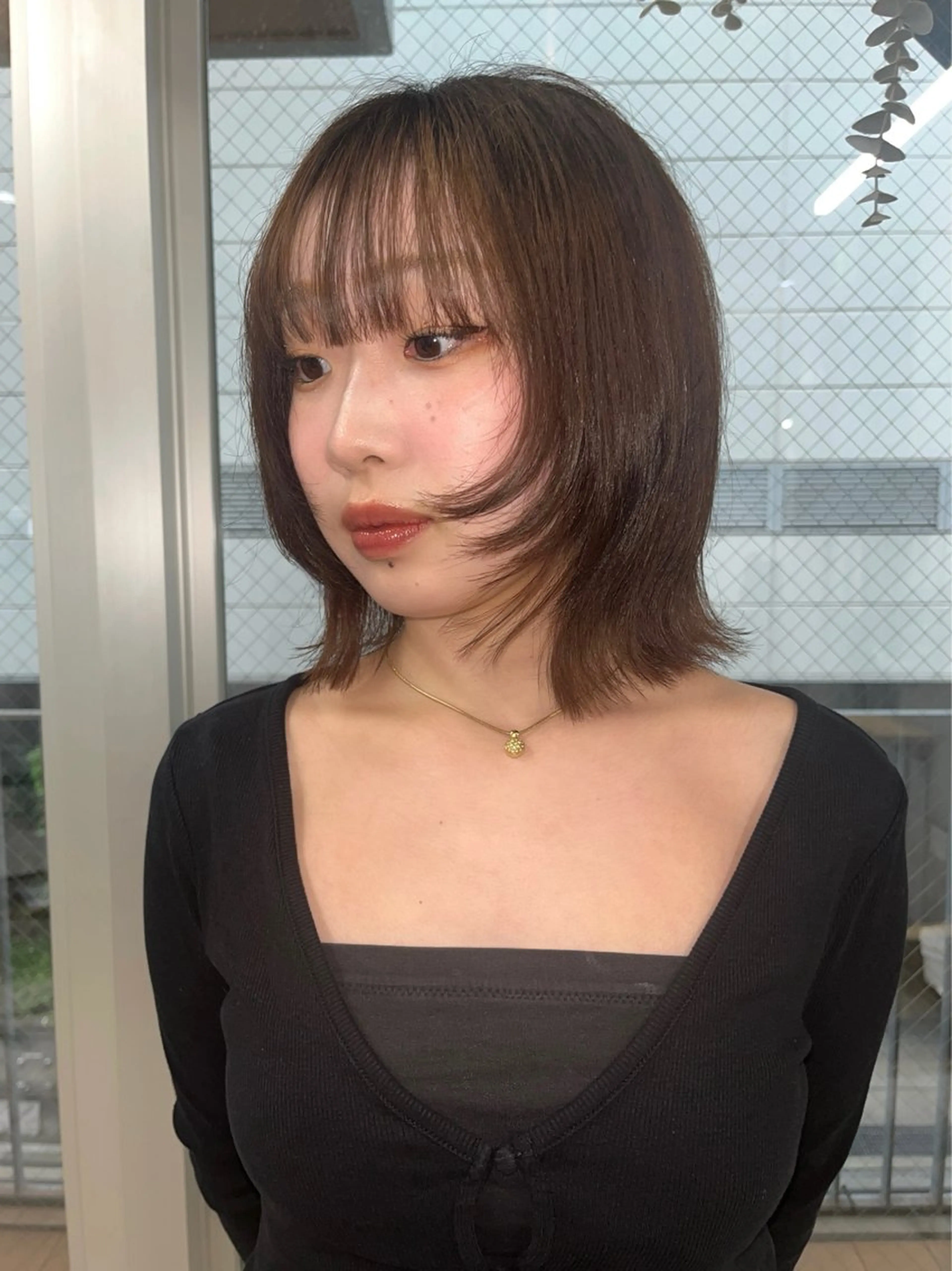 カラー カット ヘアカラー トリートメント NANA/ 暖色カラー/ボブのヘアスタイル