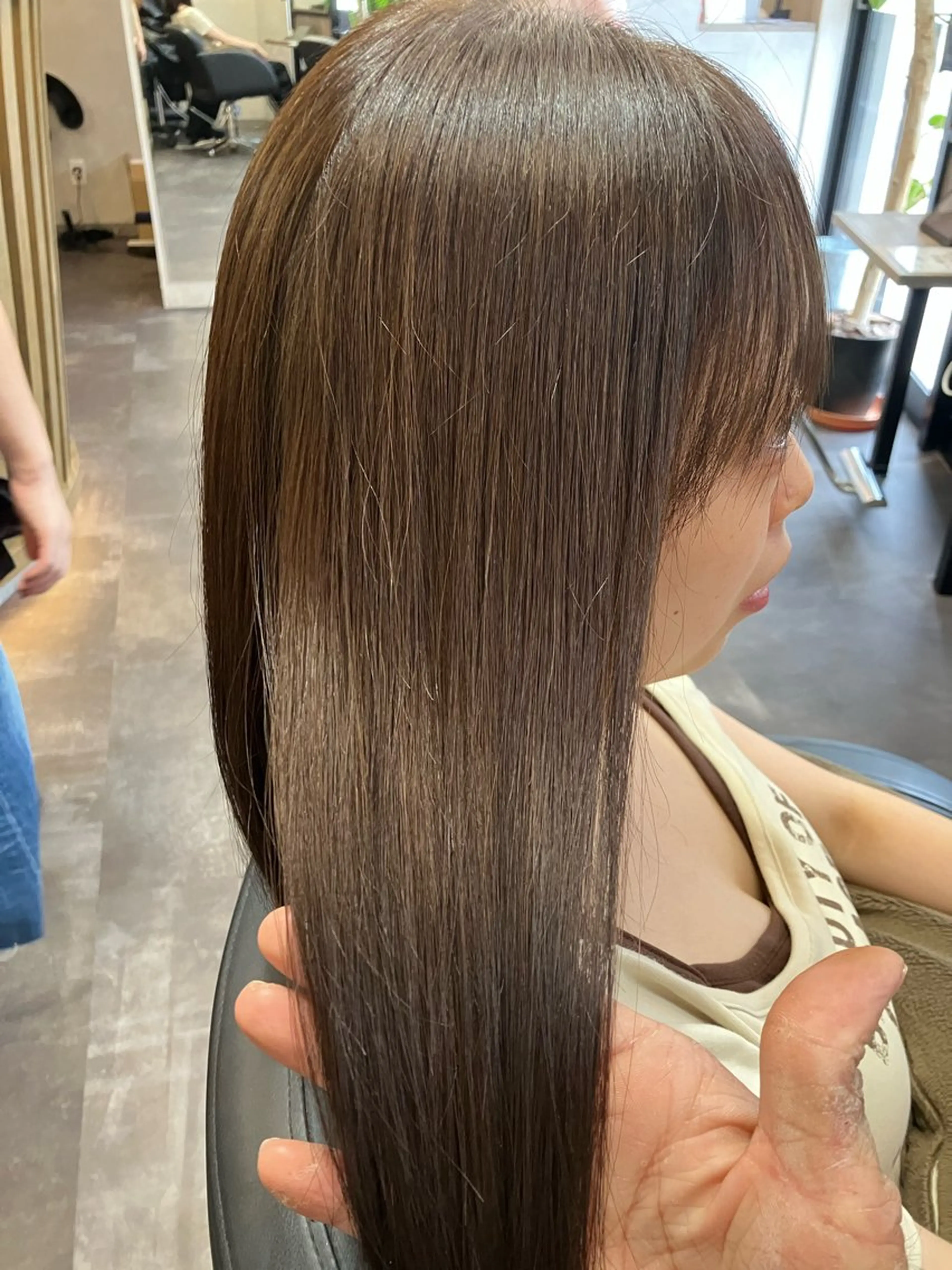 ミディアム カラー ヘアカラー 髪質改善カラー/ 縮毛矯正町田佑人のヘアスタイル