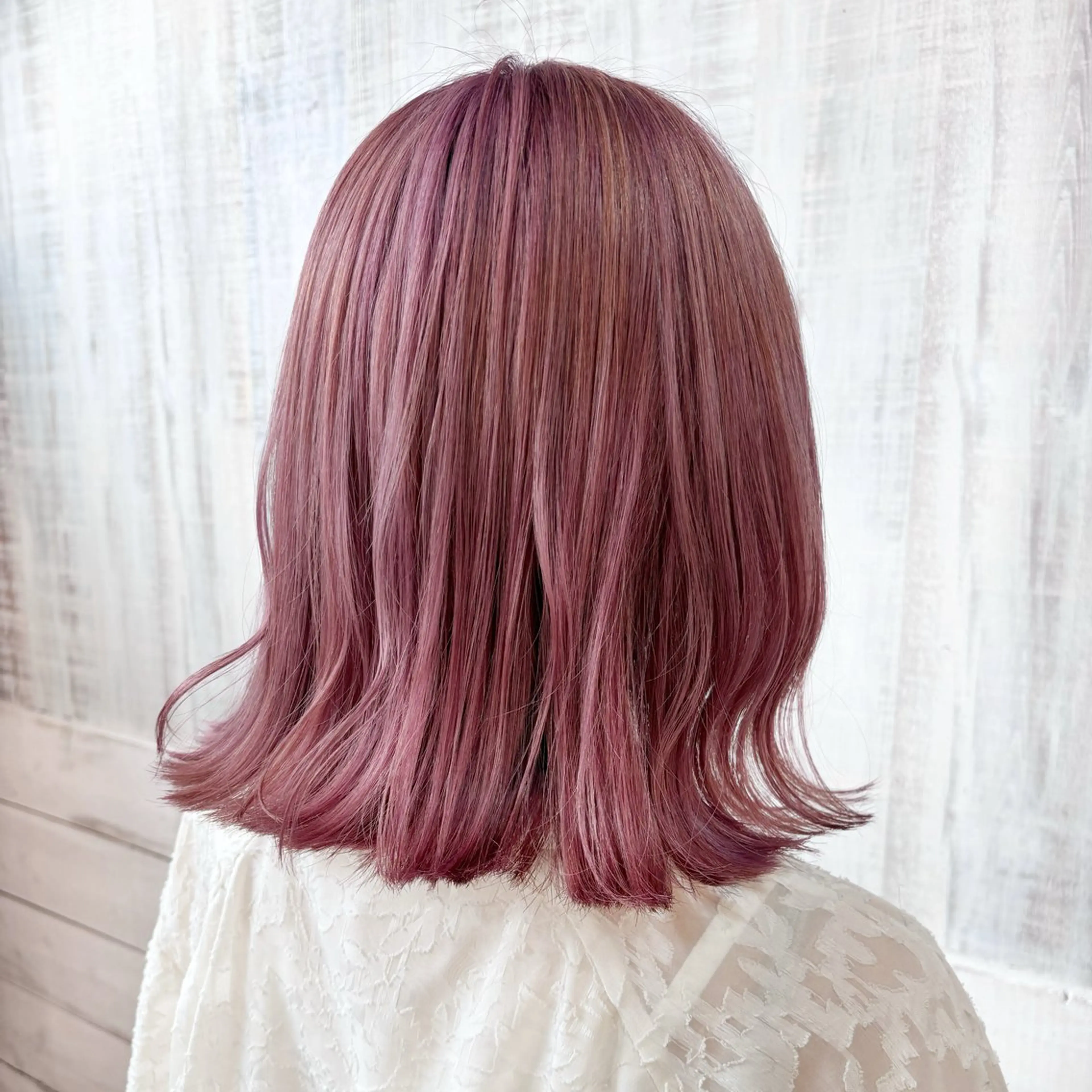 ミディアム ブリーチなし透明感 カラー✳︎ayaneのヘアスタイル