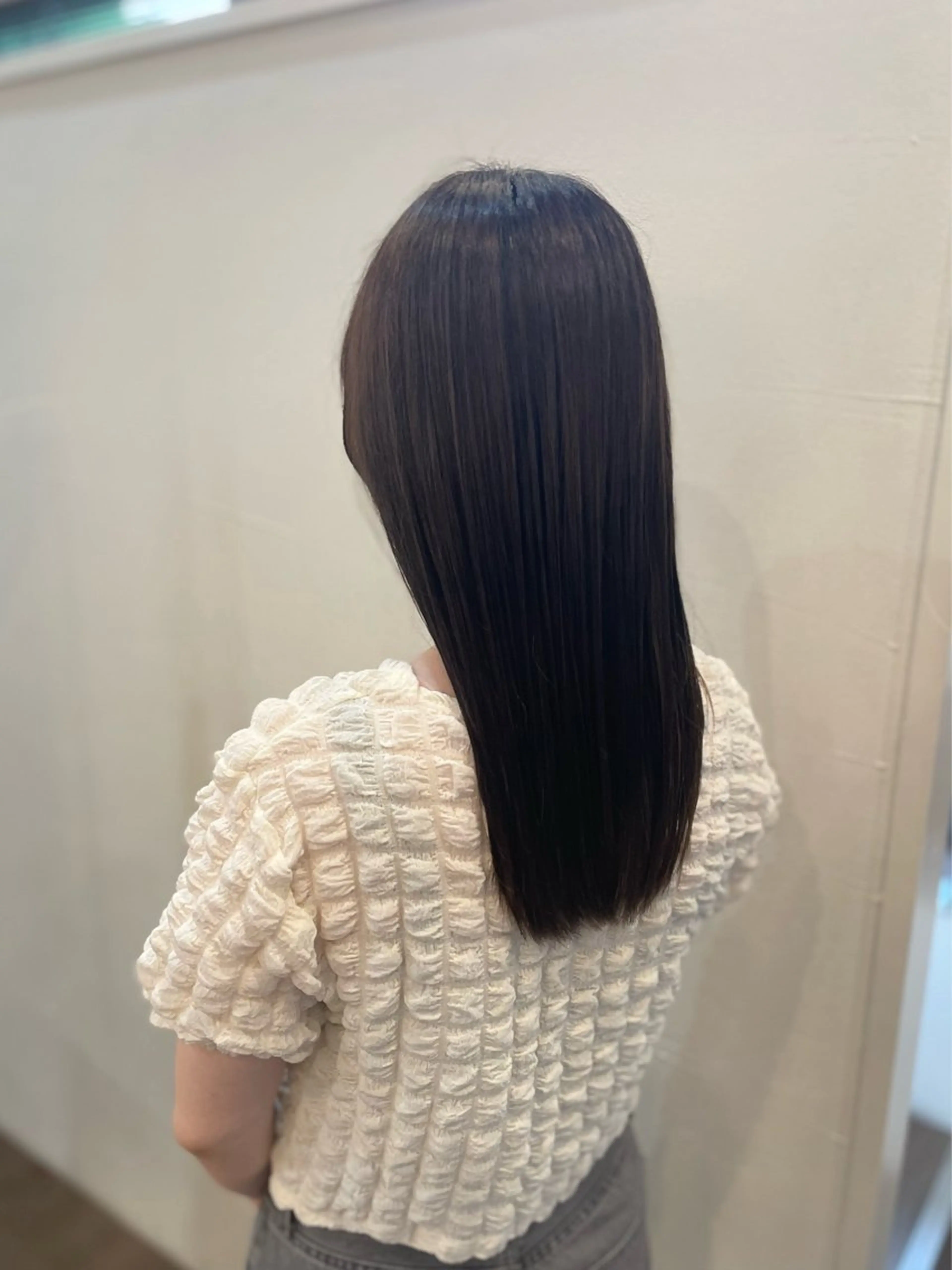 ロング ロング トリートメント 酸熱トリートメント Hair make VERDA所属・富永 憲一郎のヘアスタイル