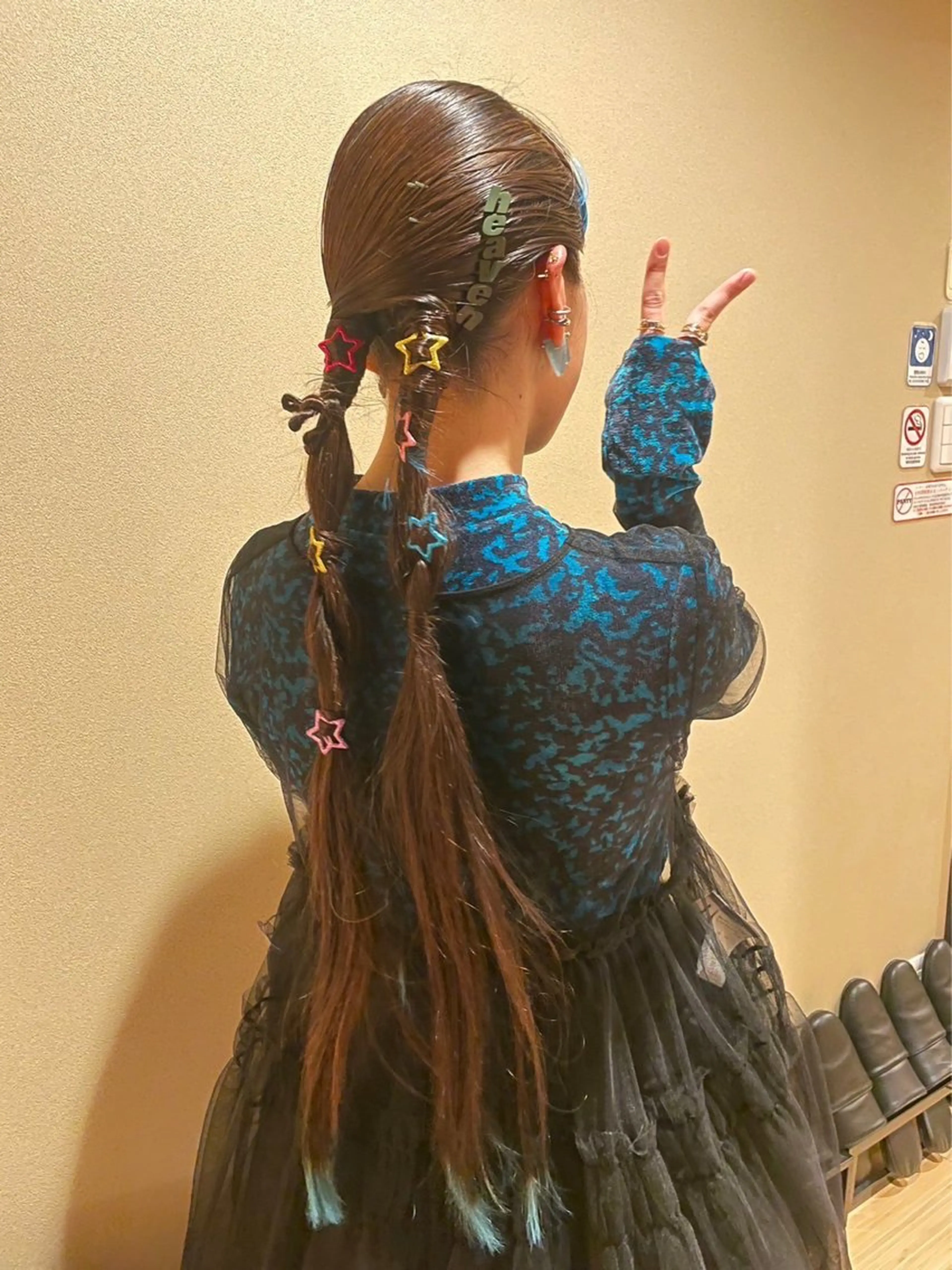 ロング カラー ヘアアレンジ Stir maison[ステアメゾン]所属・layer cut /MIKUのヘアスタイル