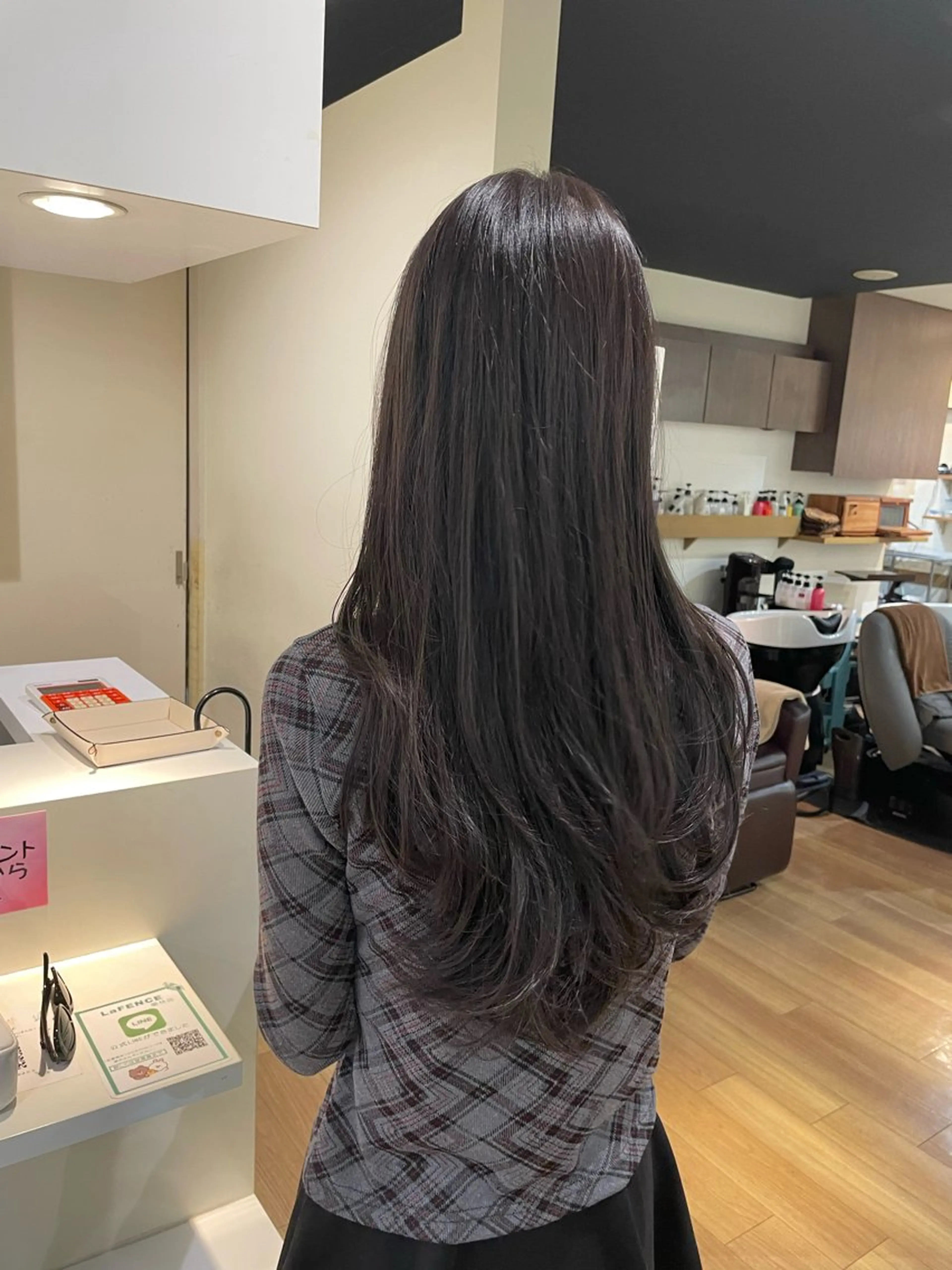 ロング カラー カット ヘアカラー トリートメント 韓国レイヤー🎀/ 顔周り特化🎀/豊田のヘアスタイル