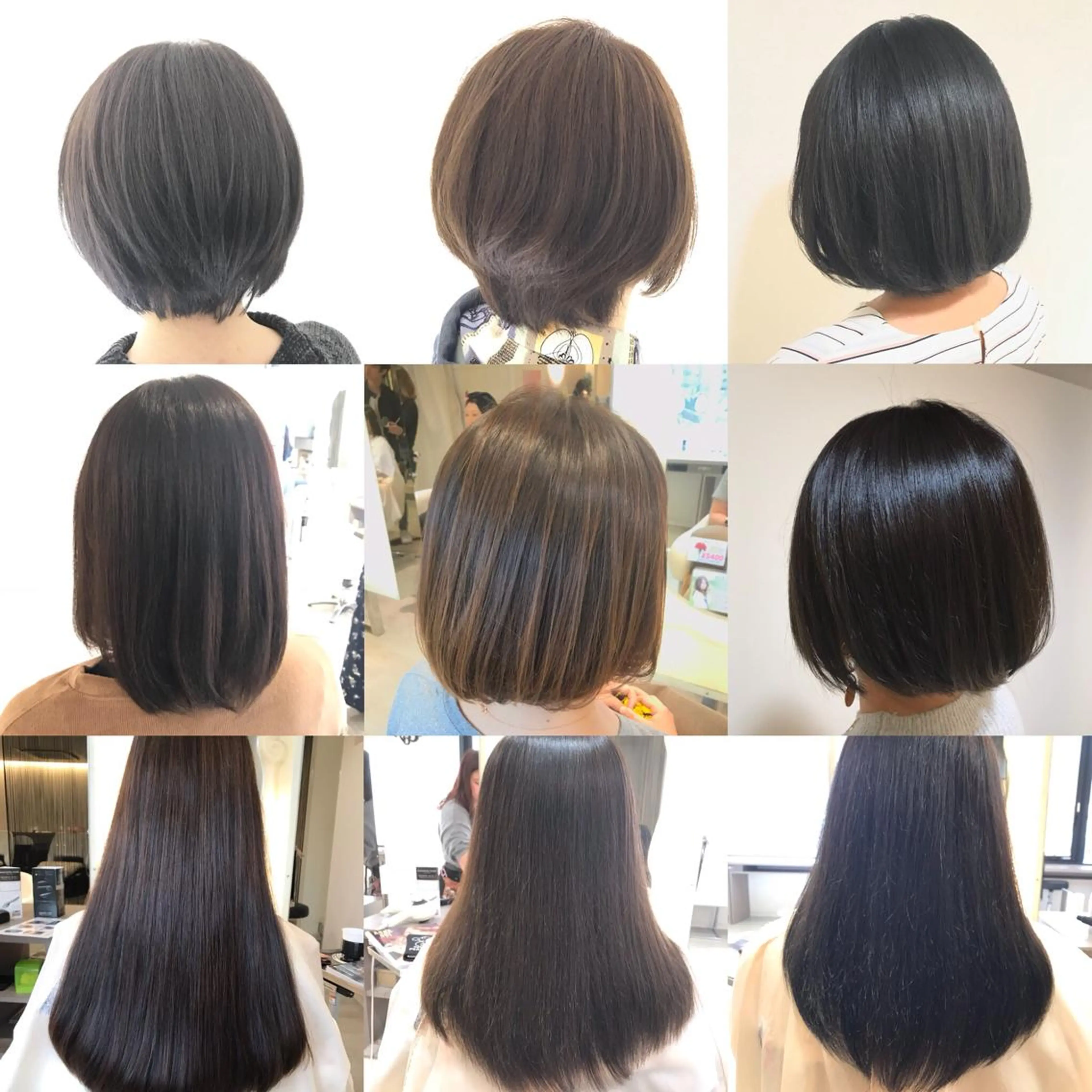 ショート パーマ 縮毛矯正 ストレートパーマ chiyo yasuのヘアスタイル