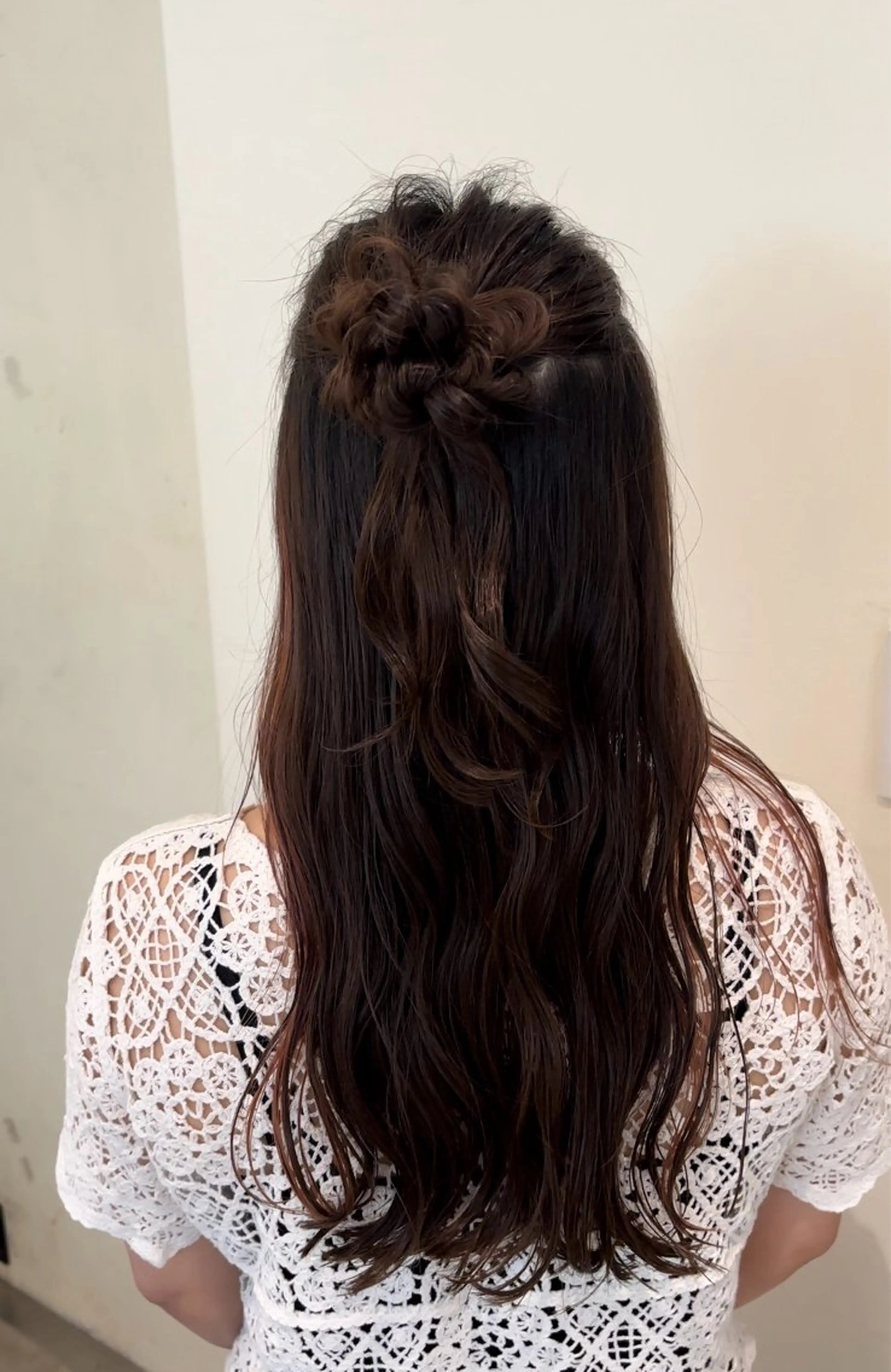 ヘアアレンジ ヘアセット VIEW GINZA所属・fitする顔まわり♡ -暖色-ふうか◠‿◠のヘアスタイル