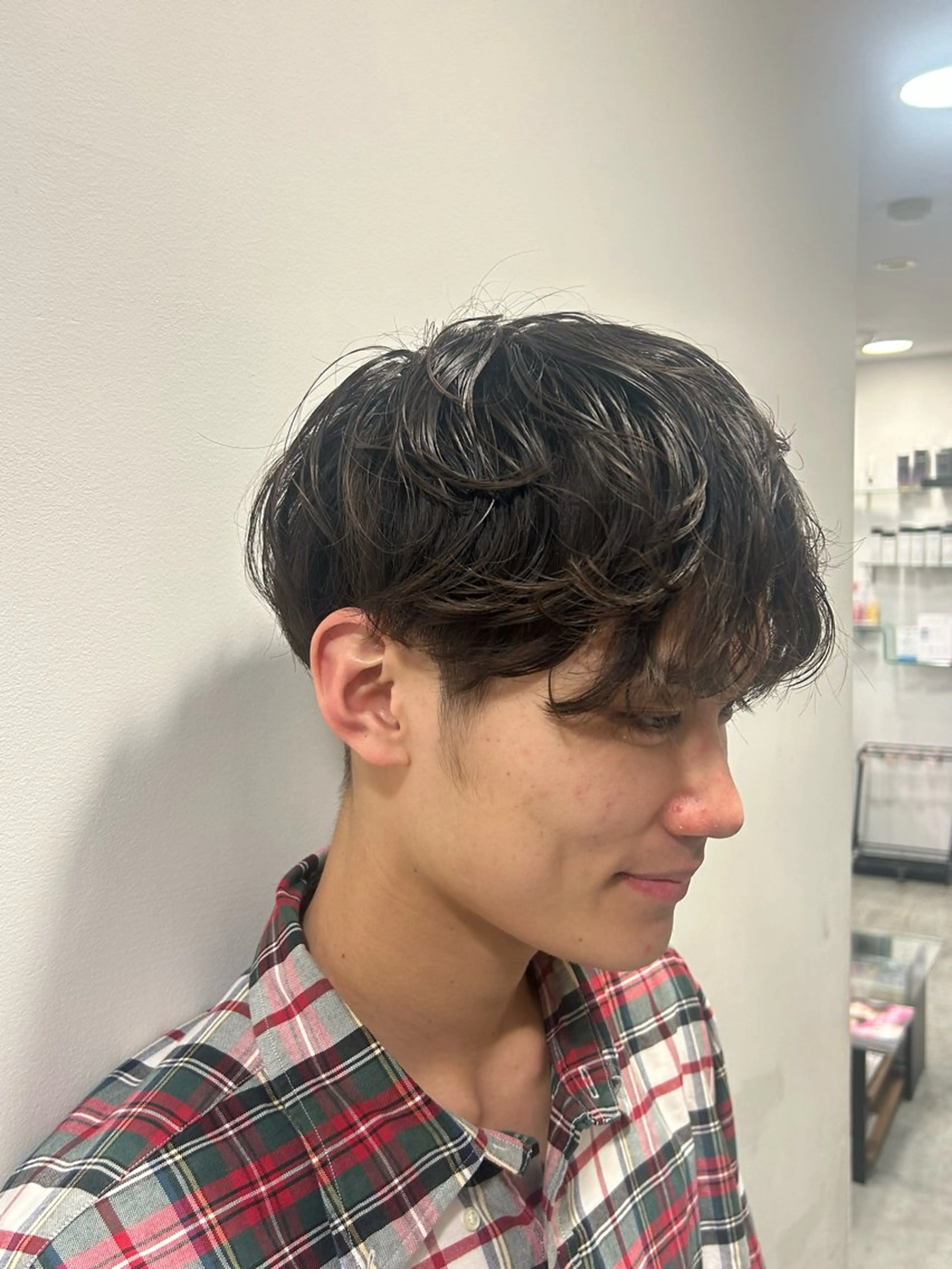 パーマ メンズ ８月限定半額‼️‼️ ルミナよしだきほ🌼のヘアスタイル