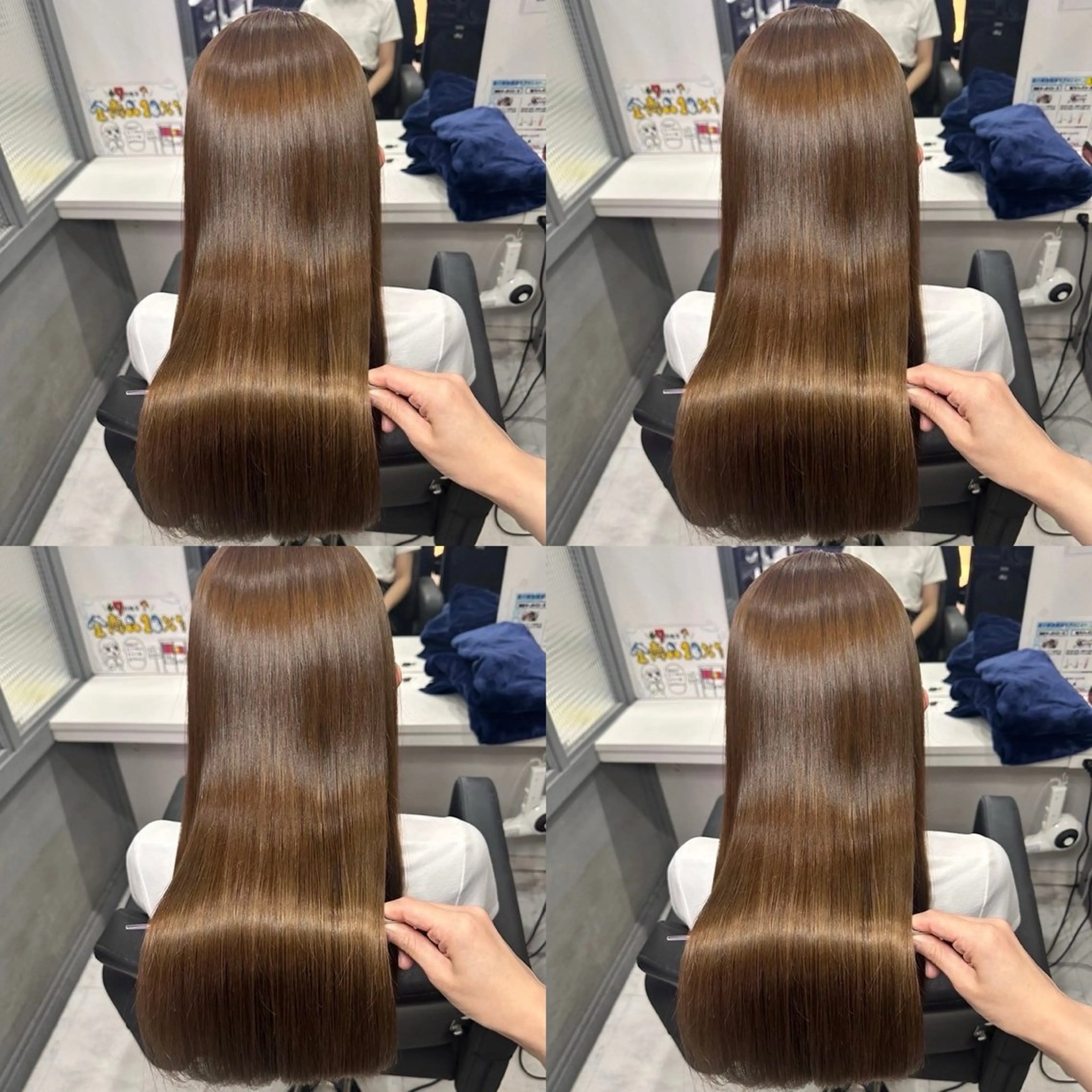 ロング カラー ヘアカラー トリートメント 韓国レイヤー/ ハッシュカットひかるのヘアスタイル