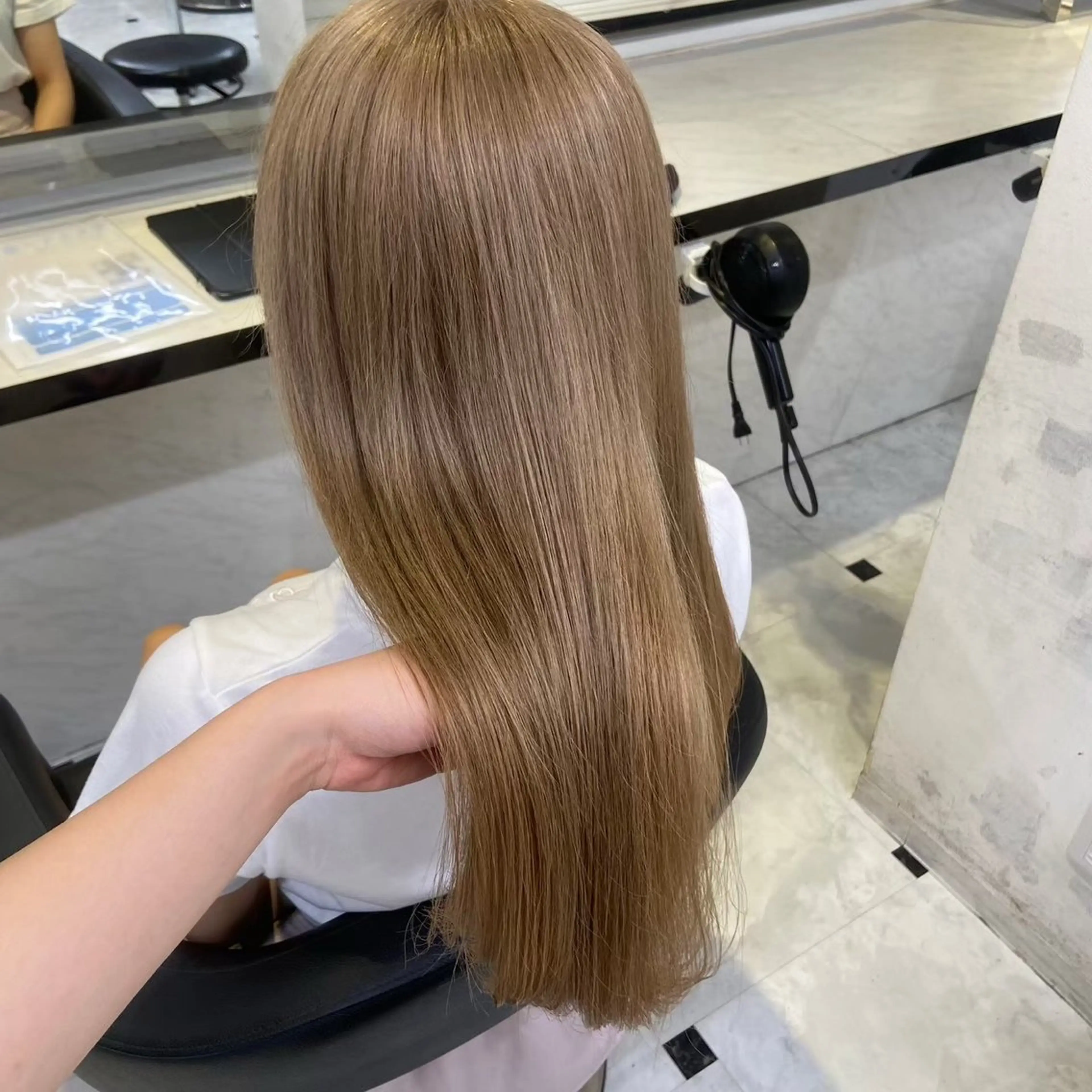 ロング ヘアアレンジ ヘアカラー 🎀 yuuka🎀のヘアスタイル