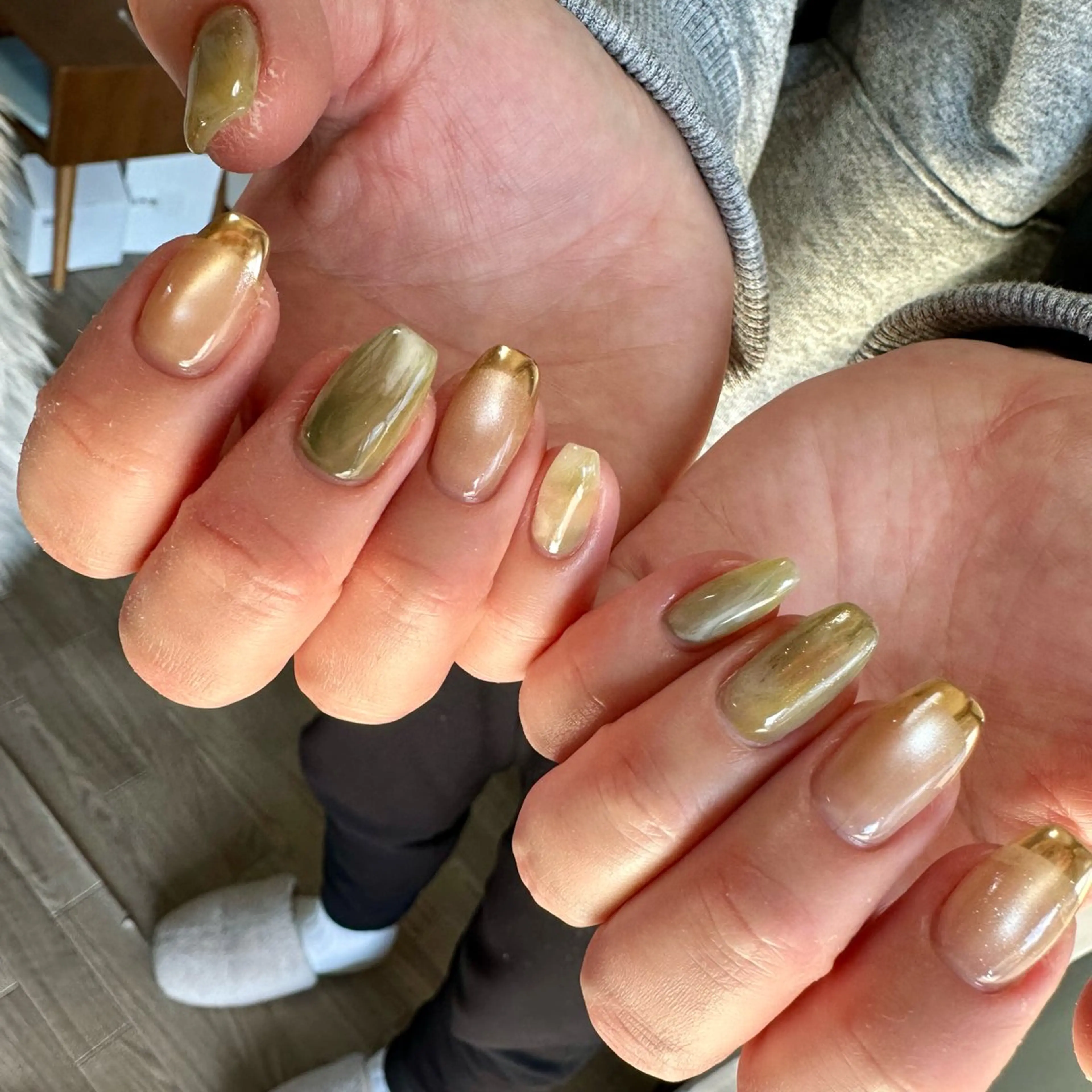 ネイル マグネットネイル ハンドネイル nailsalon soie所属・soie/ YAEのネイルデザイン