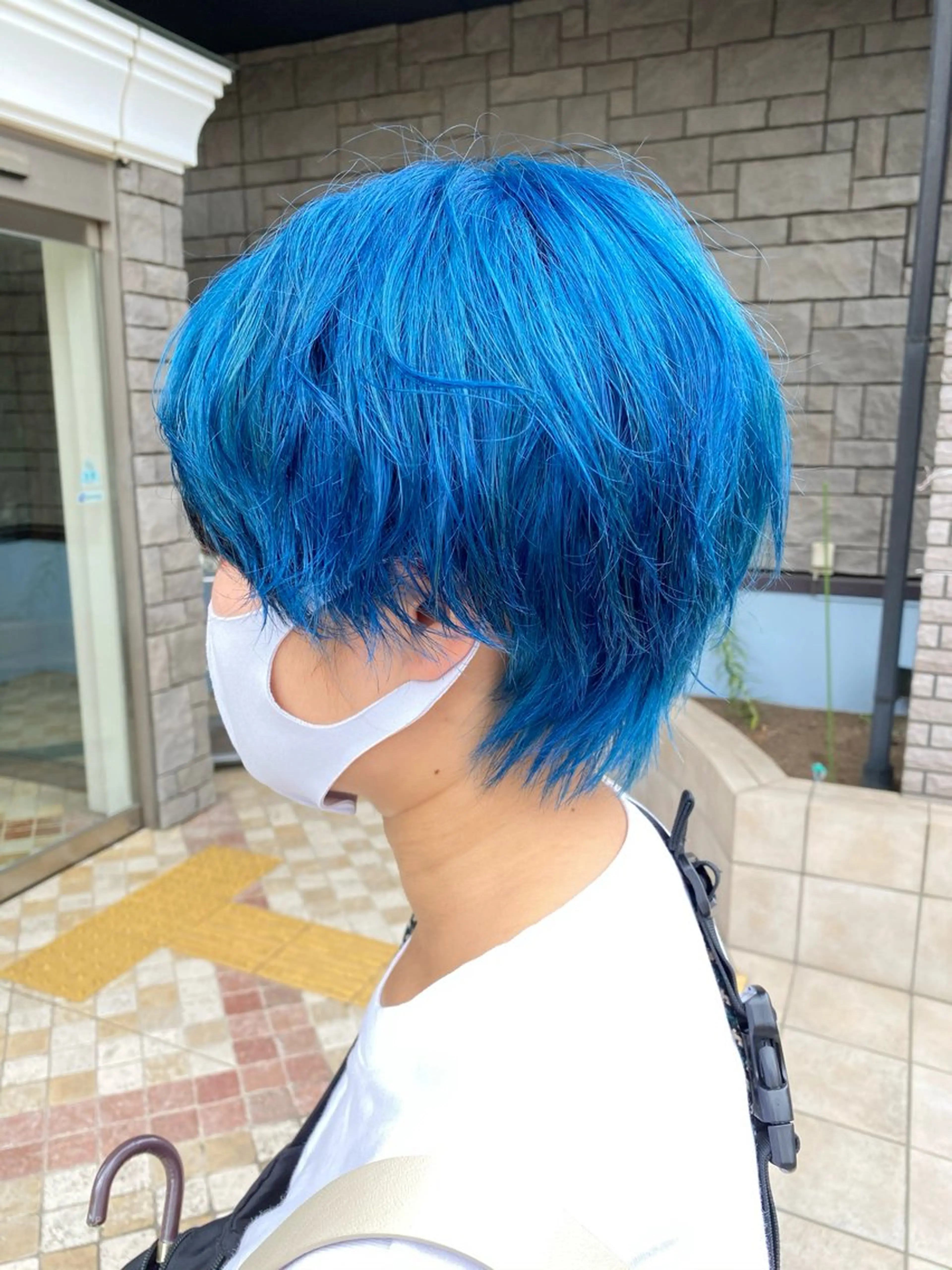 ショート カラー カラースペシャリスト ・齊藤 羽瑠輝のヘアスタイル