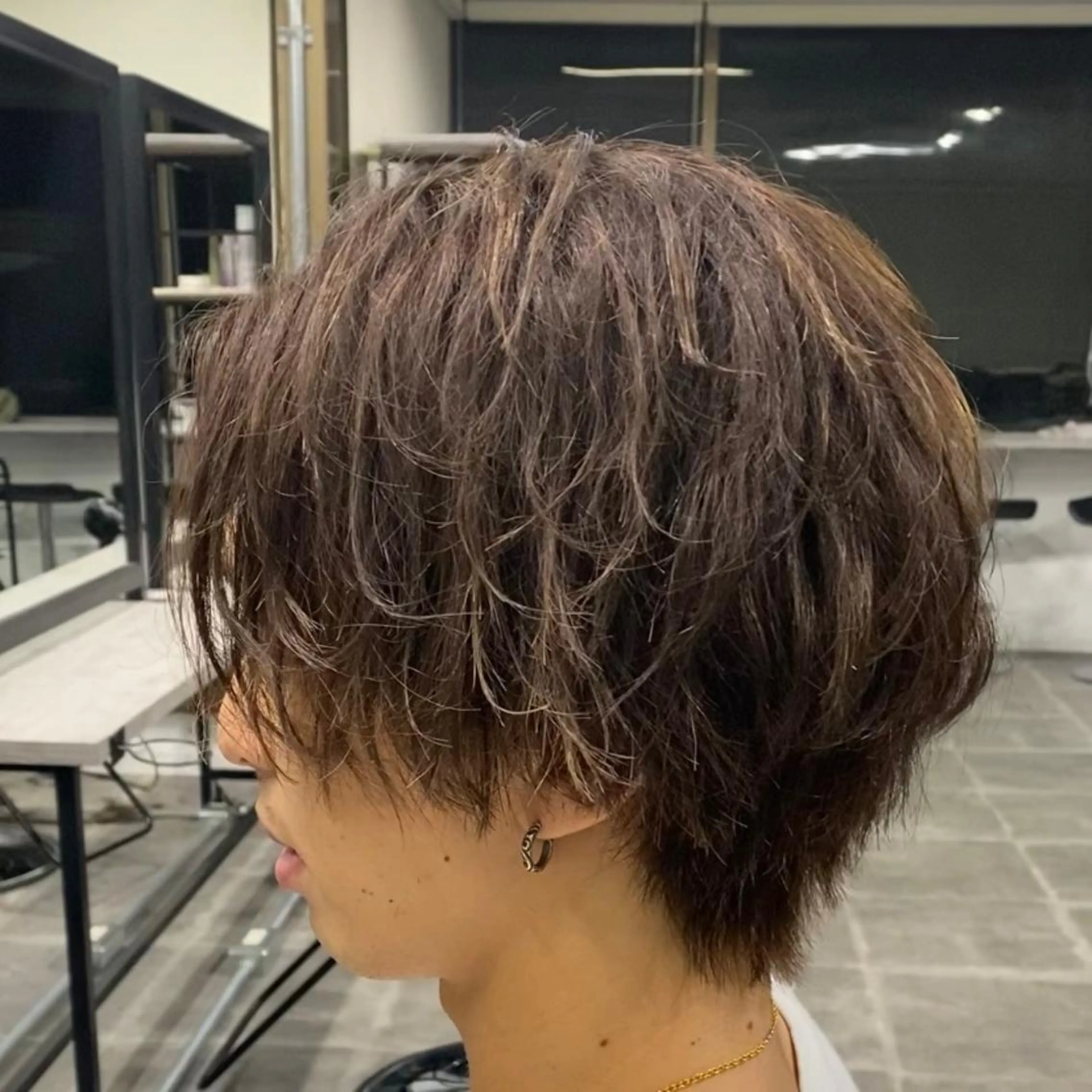 メンズ ✨ブリーチなしカラー ×髪質改善✨松村 潤のヘアスタイル