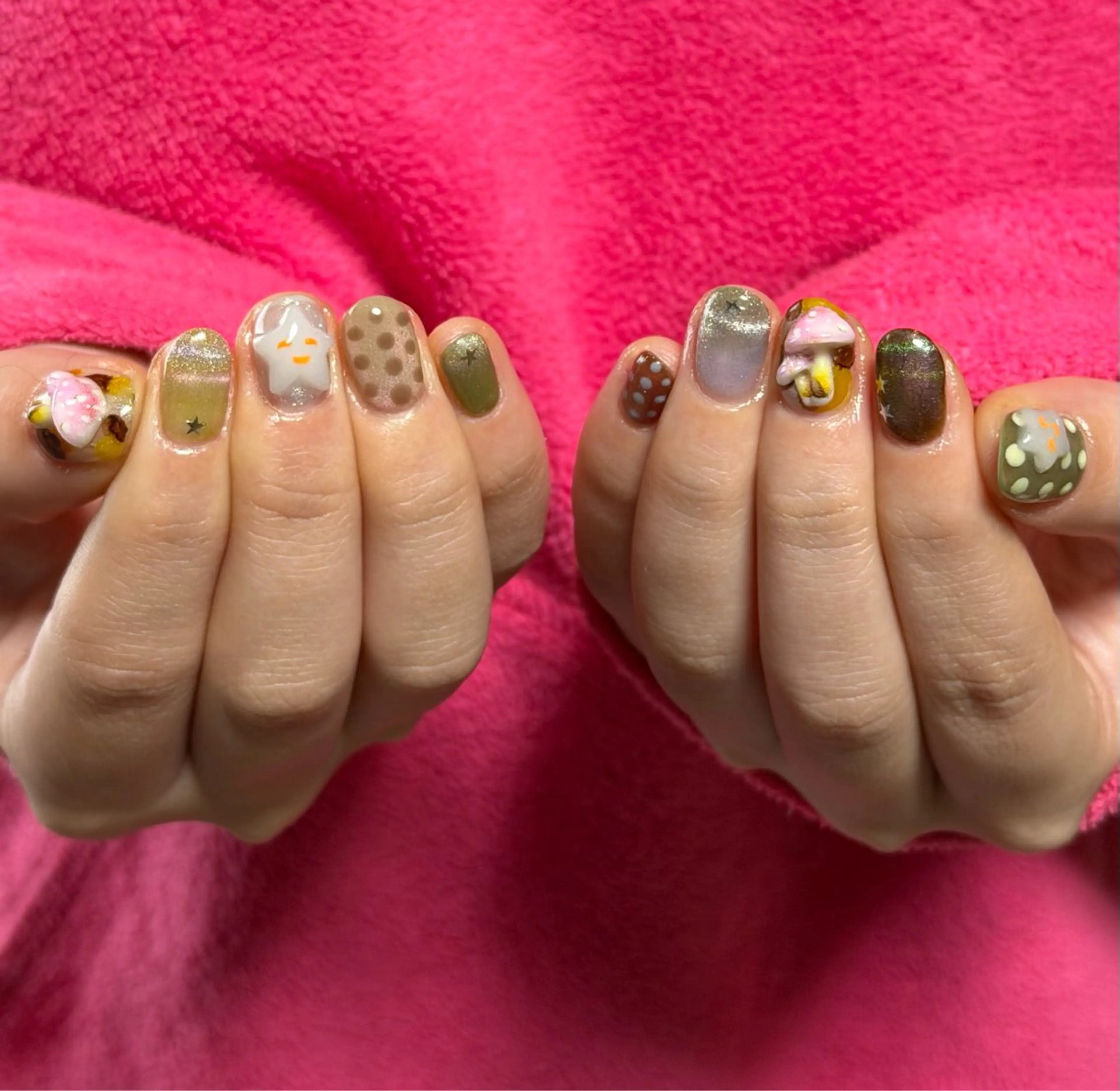 ネイル 持ち込み ハンドネイル mori yuina ┆͓̽ NUDGEのネイルデザイン