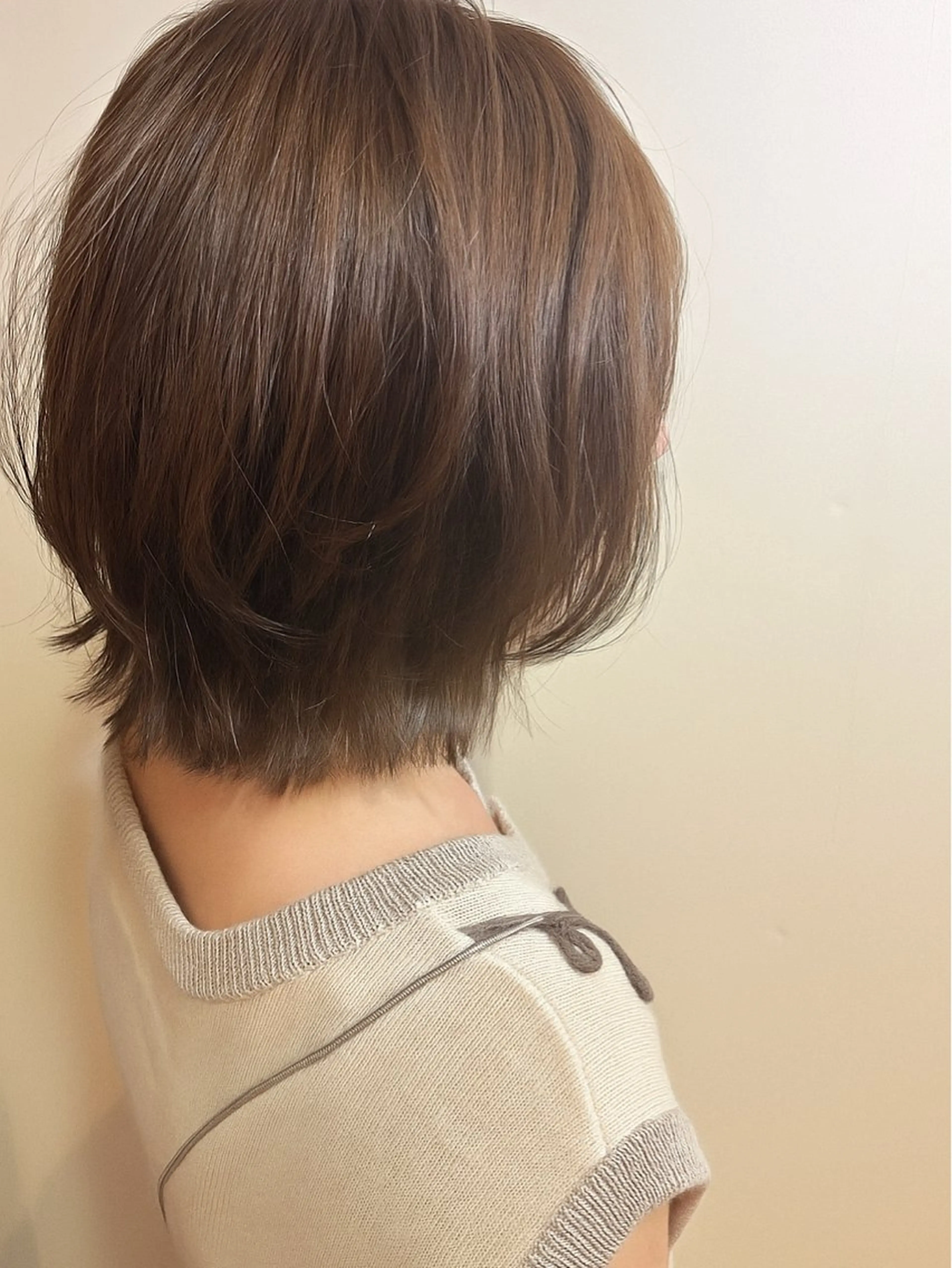 ミディアム カラー カット ヘアカラー トリートメント Hair lol nico La所属・似合わせ/ママ美容師 mizukiのヘアスタイル