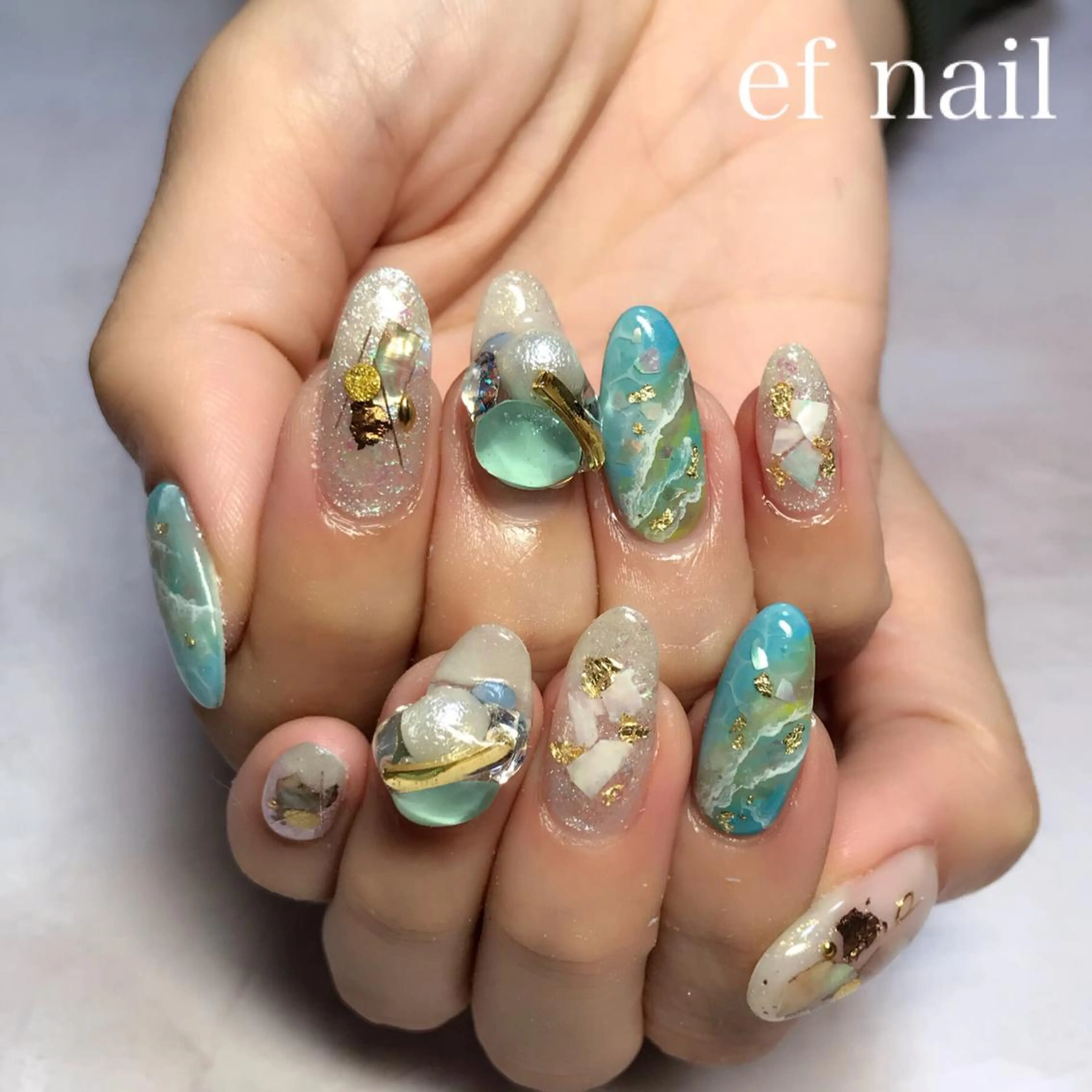 ネイル ハンドネイル ef nailのネイルデザイン