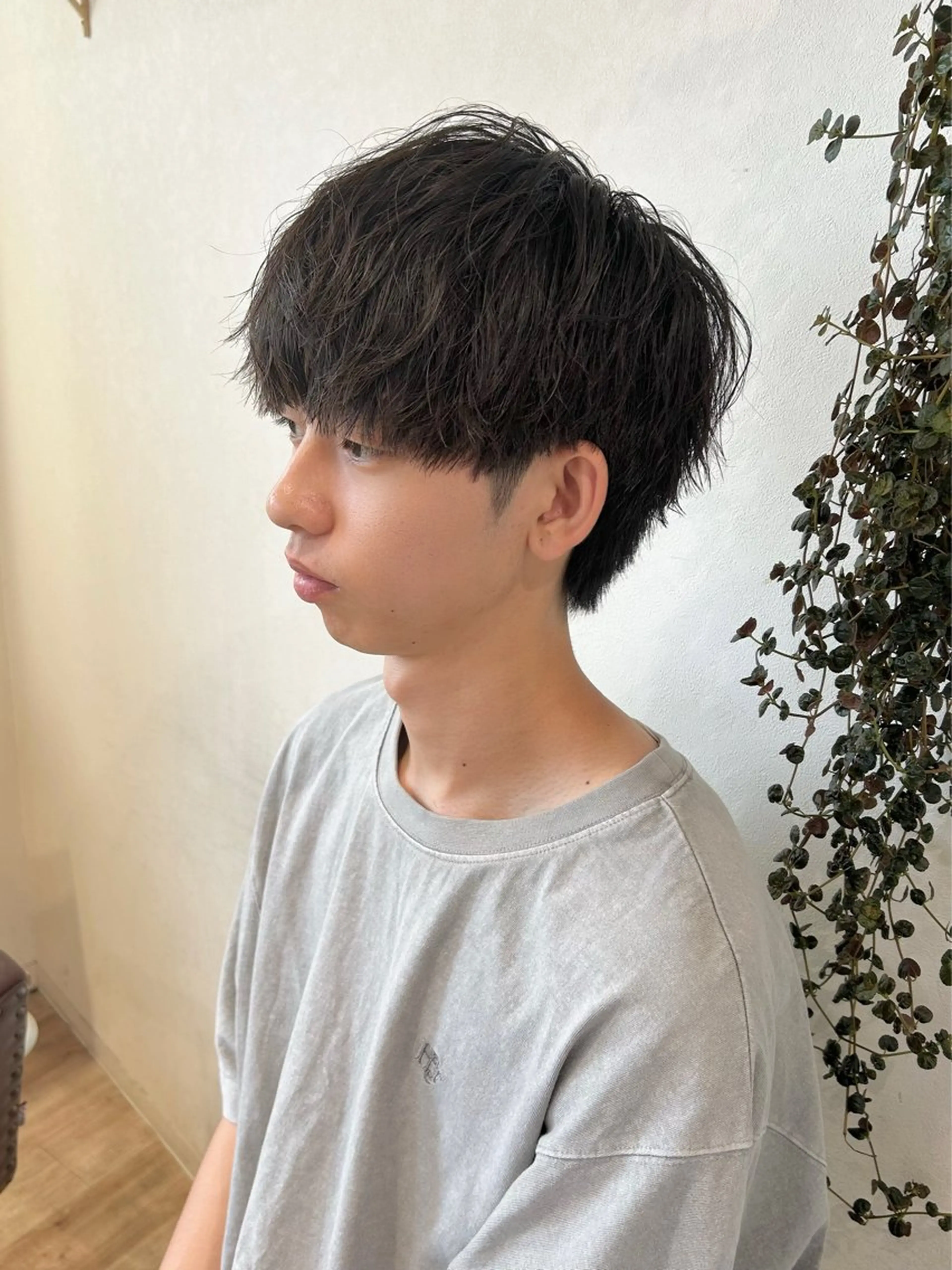 メンズ カット パーマ マツエク・m en's・ﾋｶﾙ🎀のヘアスタイル