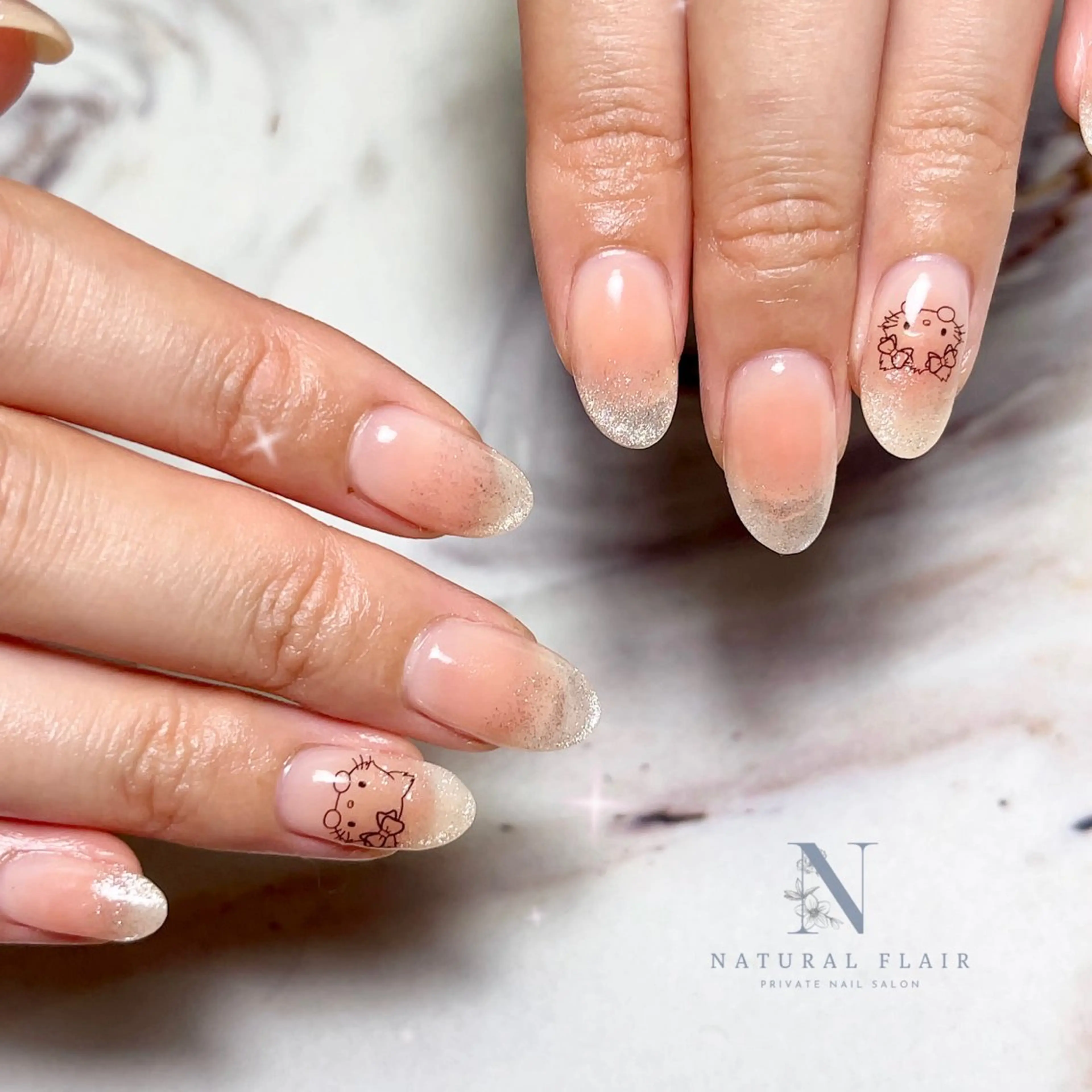 ネイル ハンドネイル natural flairのネイルデザイン