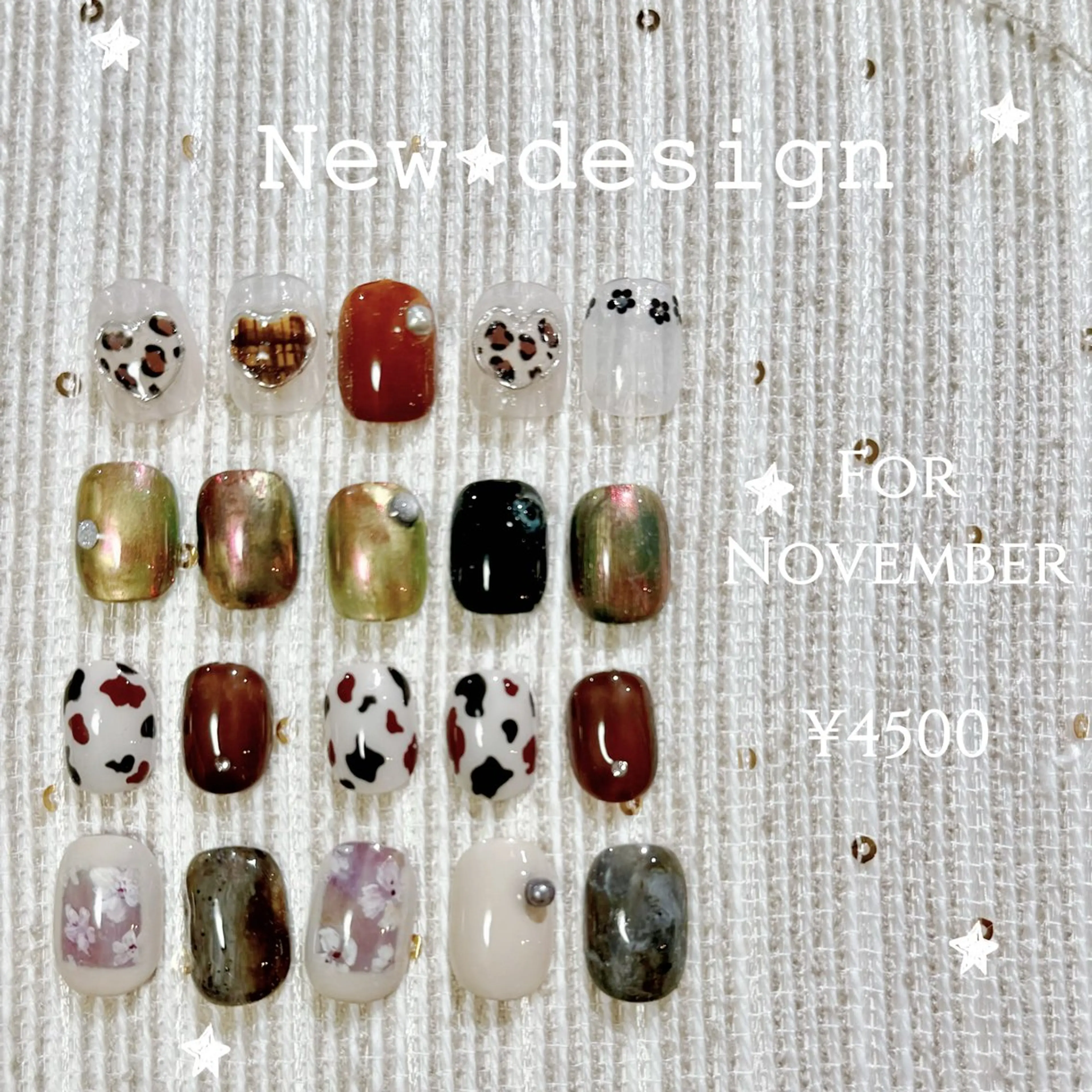 【1 1月定額】new design (色、配置変更🉑)の写真