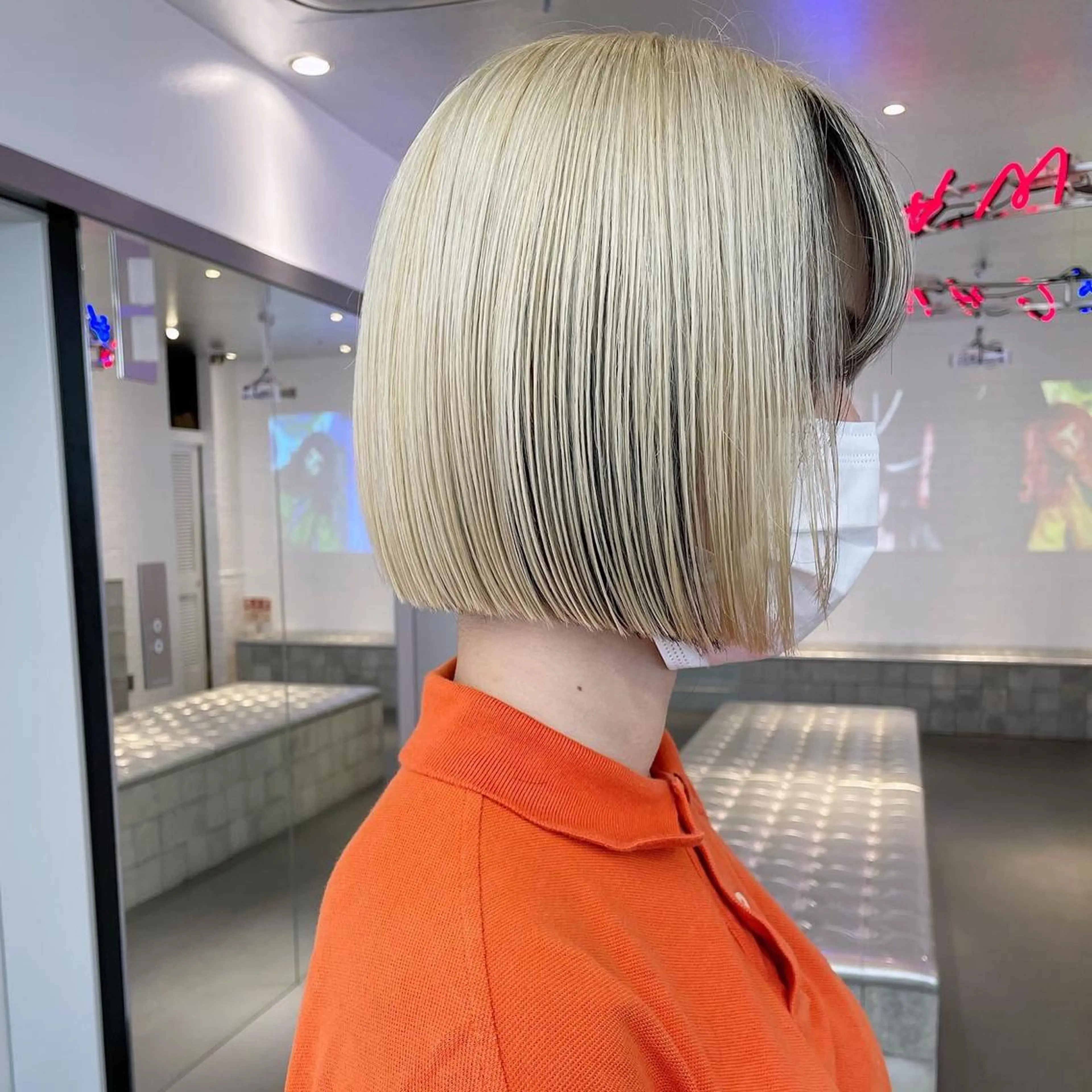 ショート カラー 🌈ベージュ艶髪🌈 ボブ/ユウトのヘアスタイル