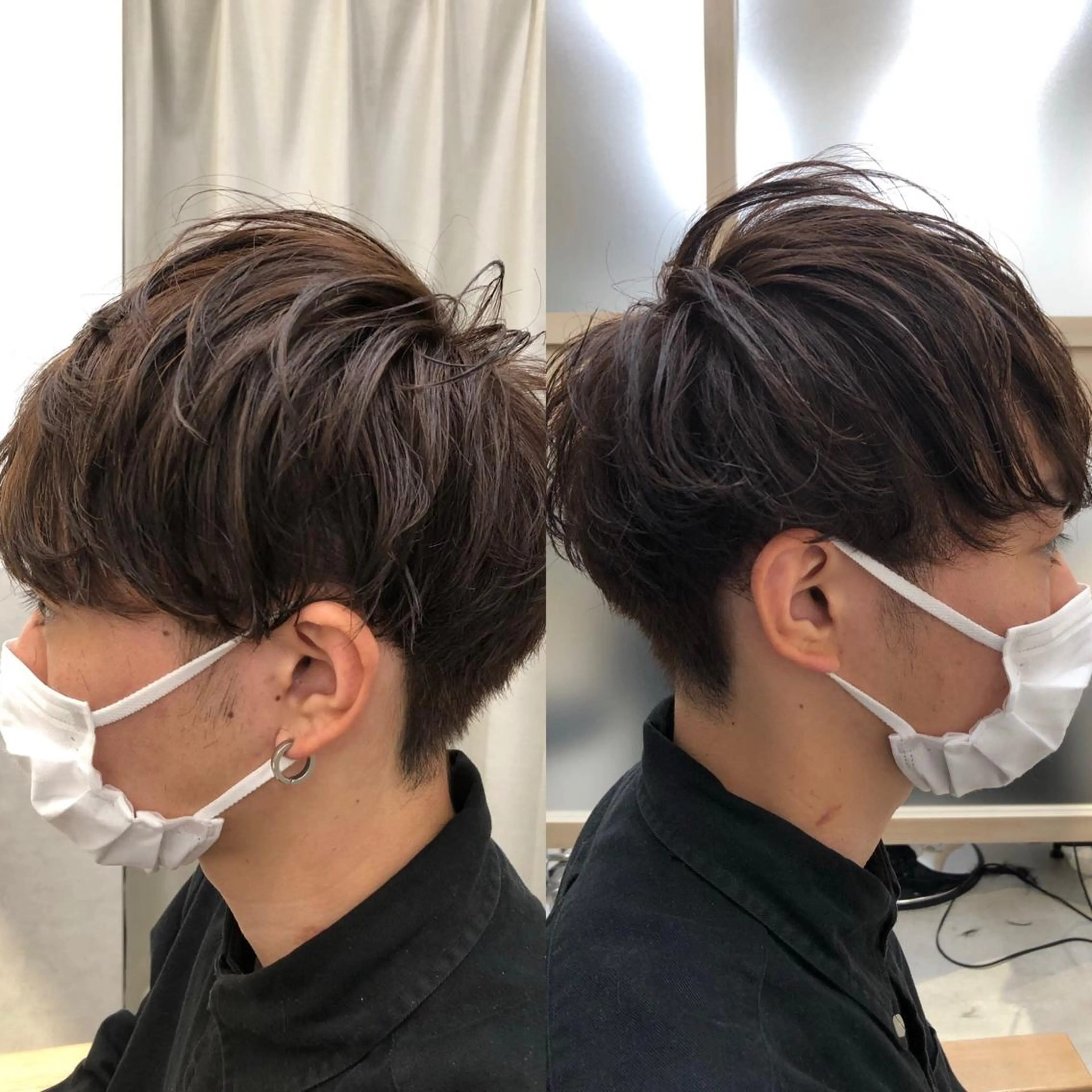 メンズ マッシュ 天野 涼のヘアスタイル
