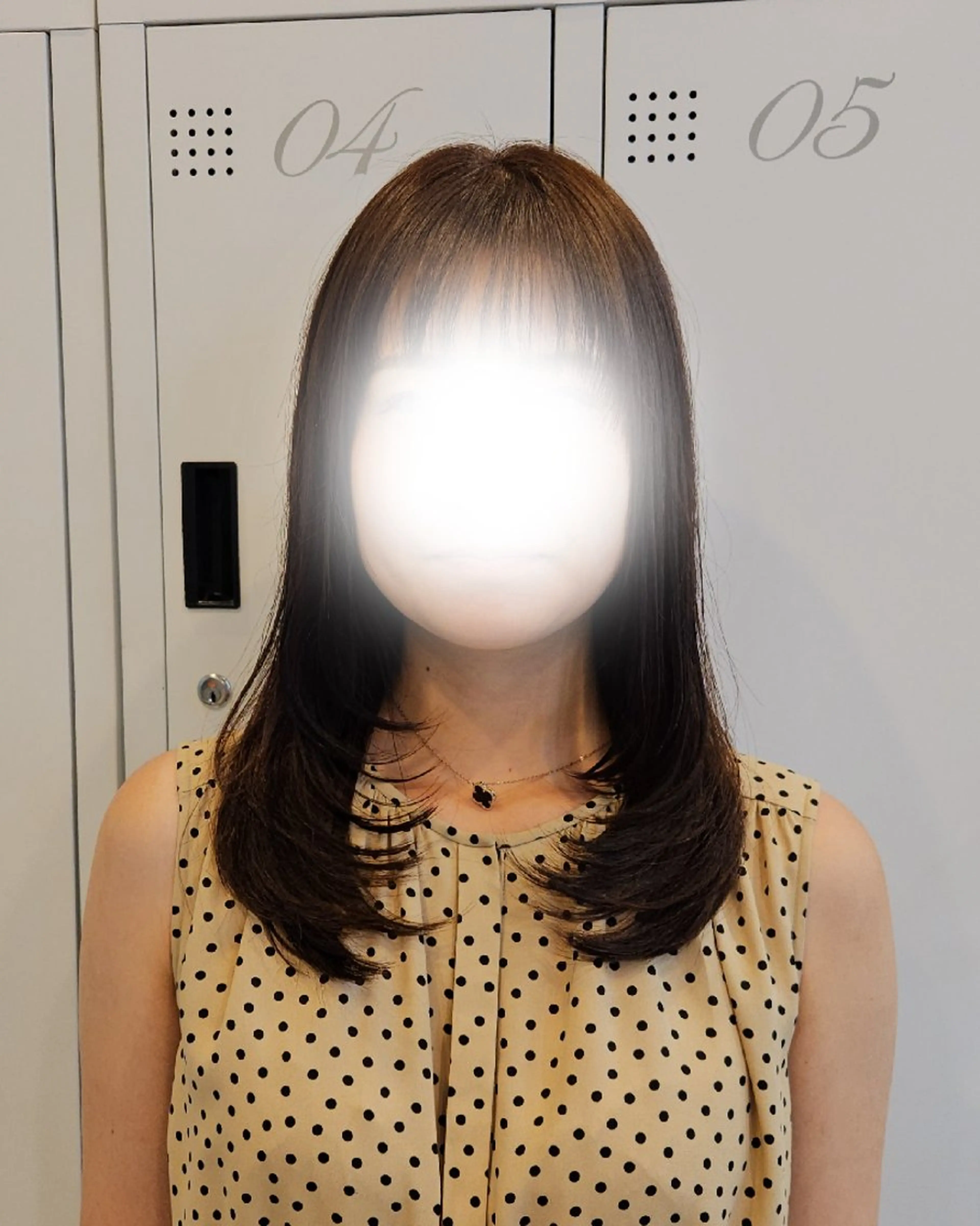 セミロング カラー 韓国風ヘア レイヤーカット カット ヘアカラー トリートメント ミク🇰🇷 /Agu hairのヘアスタイル