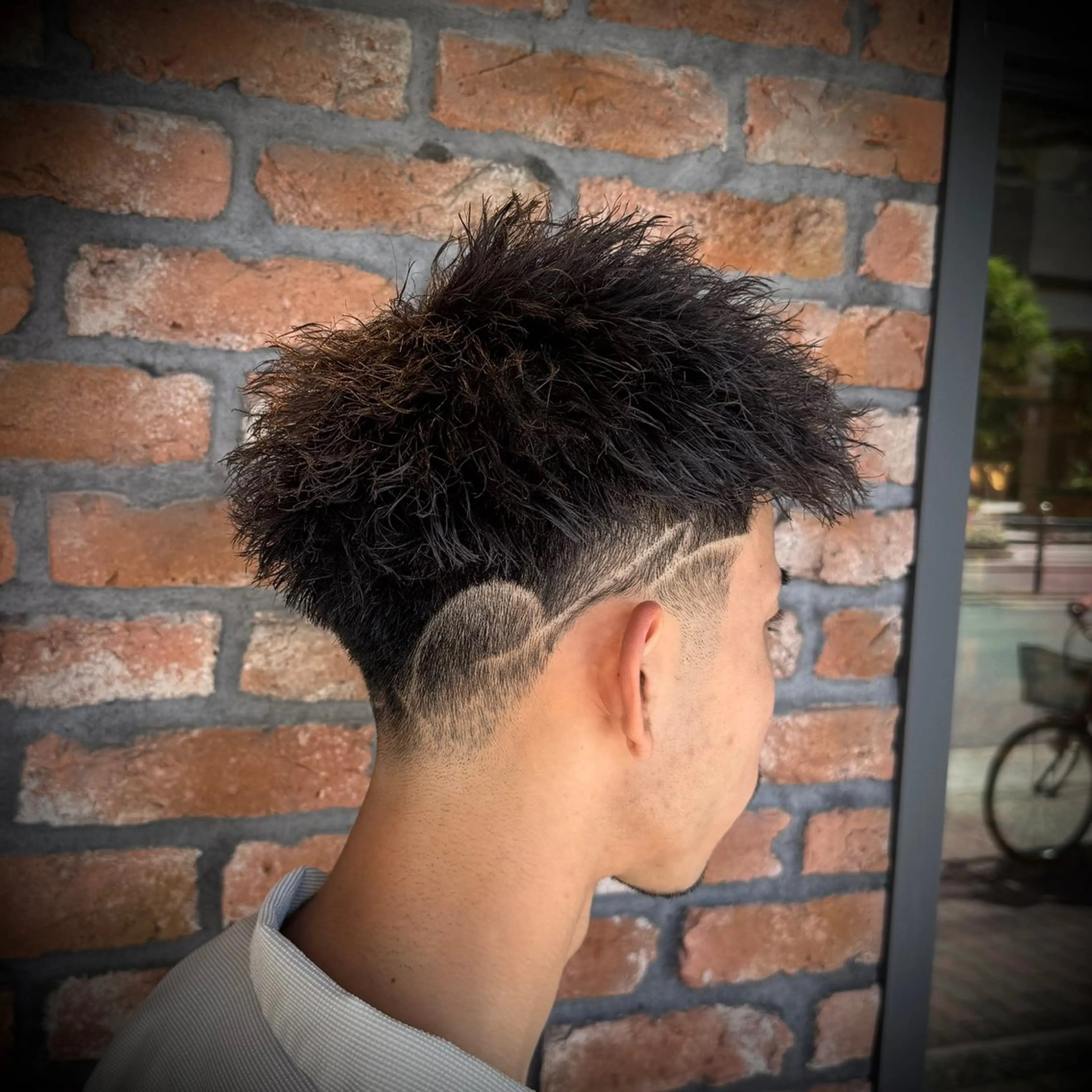 メンズ モヒカン カット 【⛓️超メンズ特化 NAOTO⛓️】のヘアスタイル