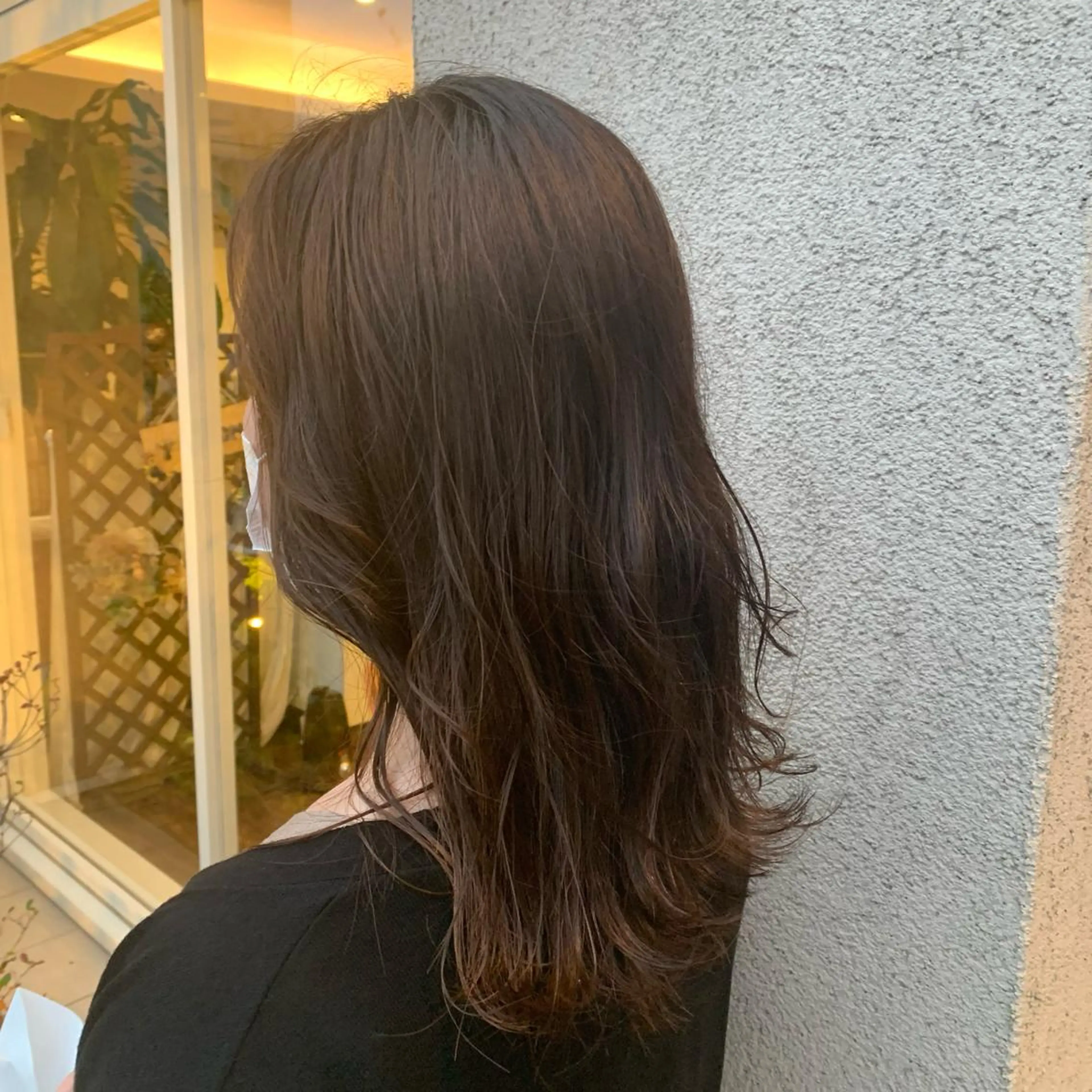 セミロング 土谷 優乃のヘアスタイル