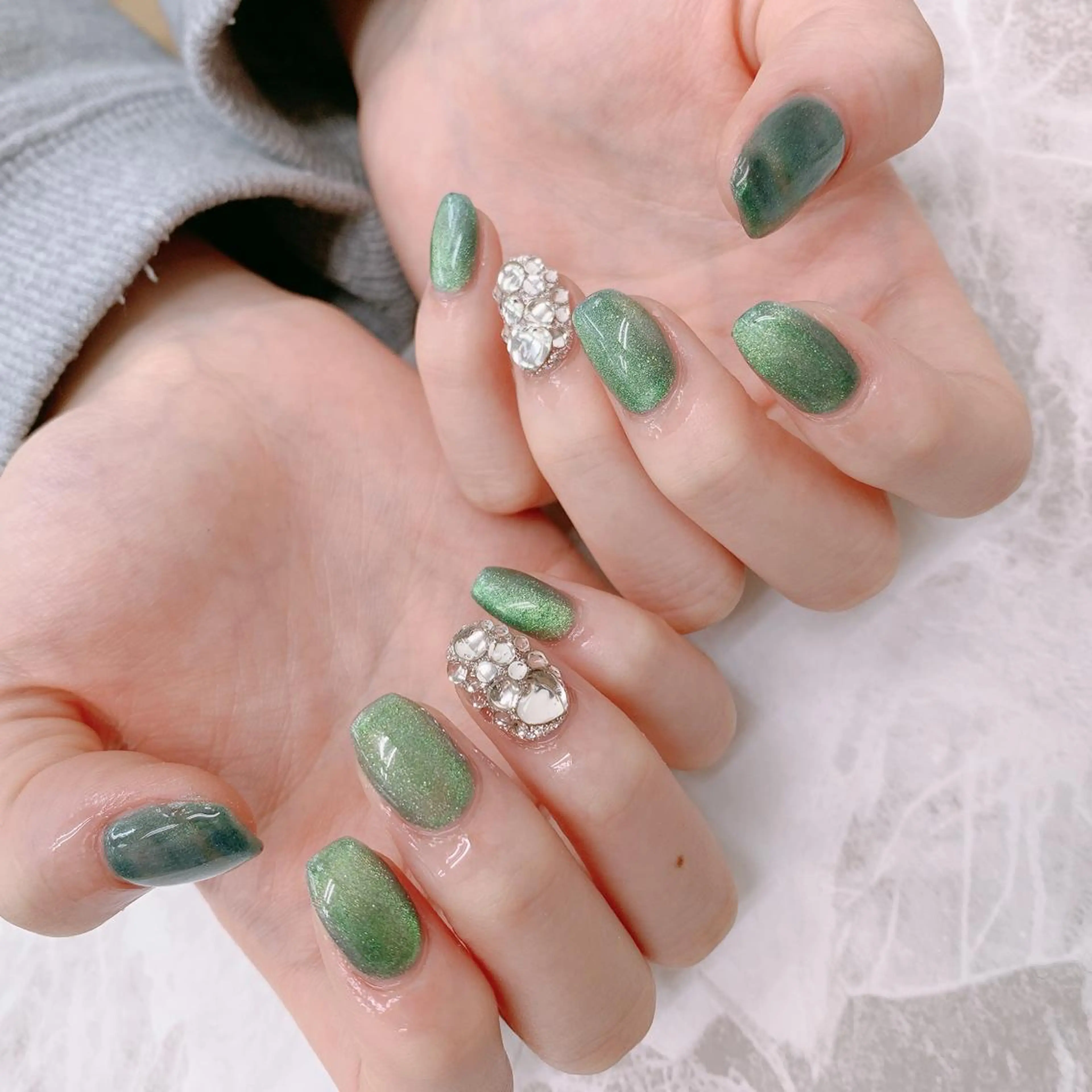 hand✋🏻ワンカラー+アート2本！！🔸オフあり🔸の写真