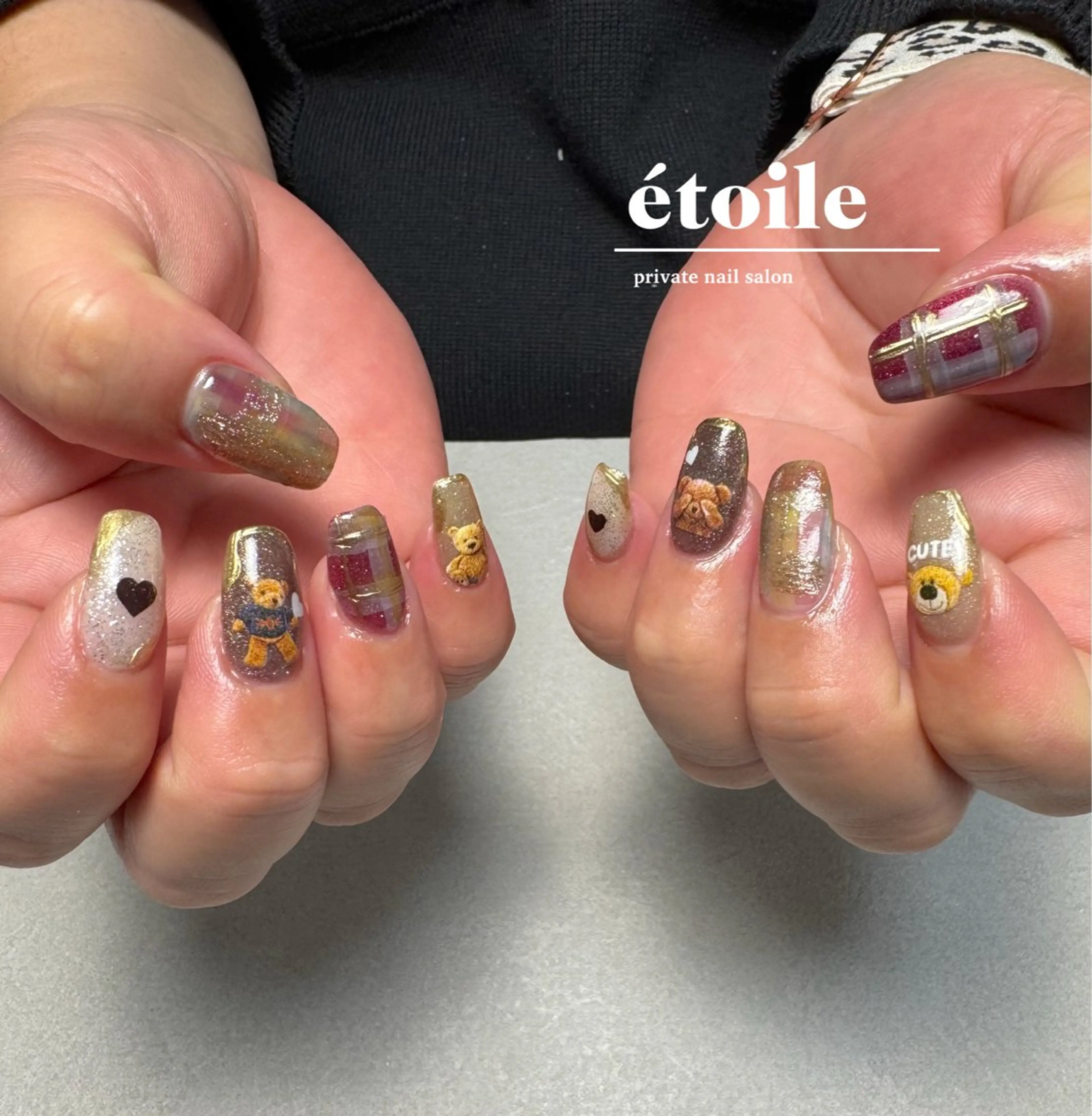 ネイル フラッシュネイル フラッシュマグ ハンドネイル étoile ｜ayaのネイルデザイン