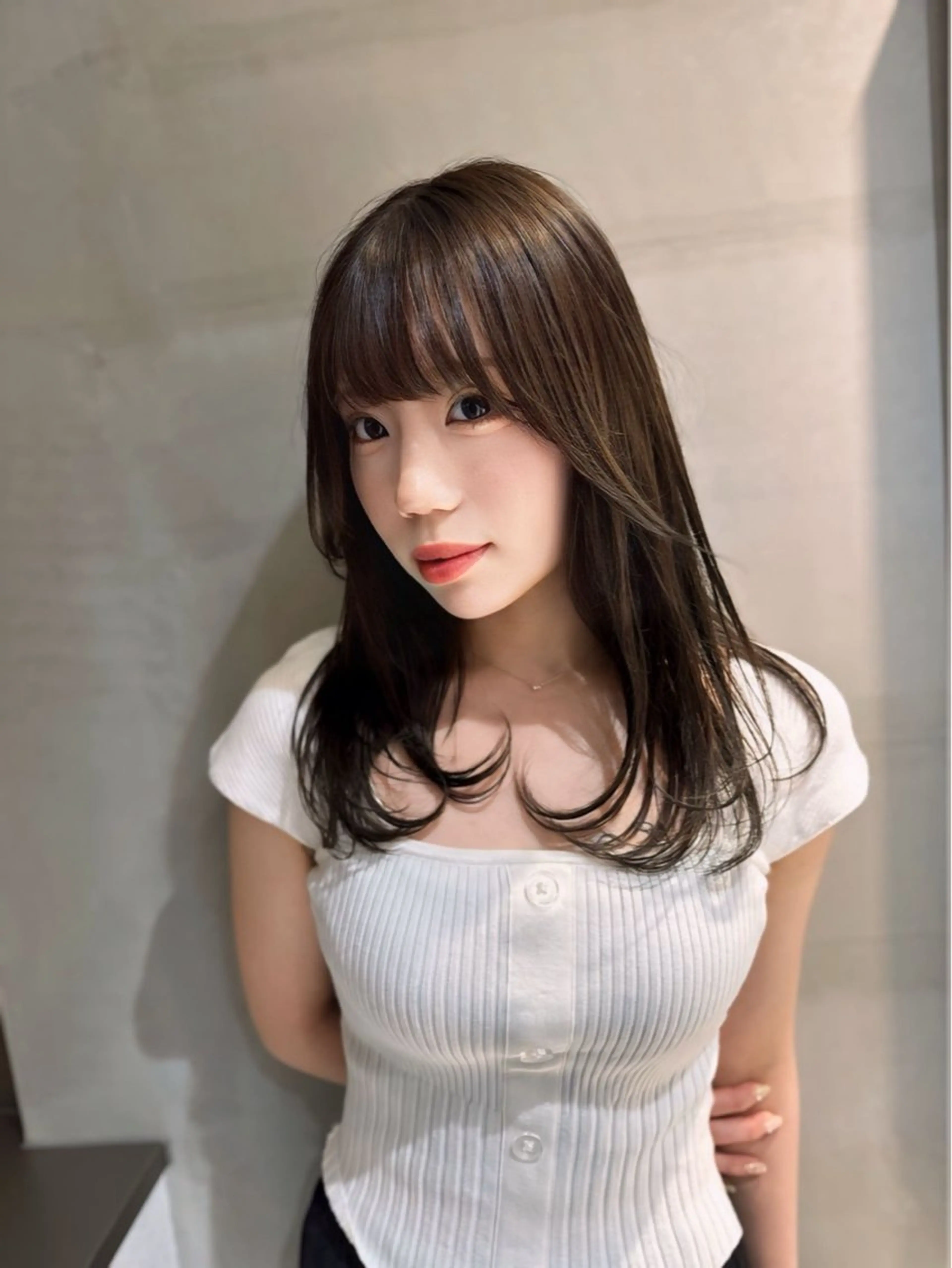 セミロング Rita/髪質改善 /透明感カラーのヘアスタイル