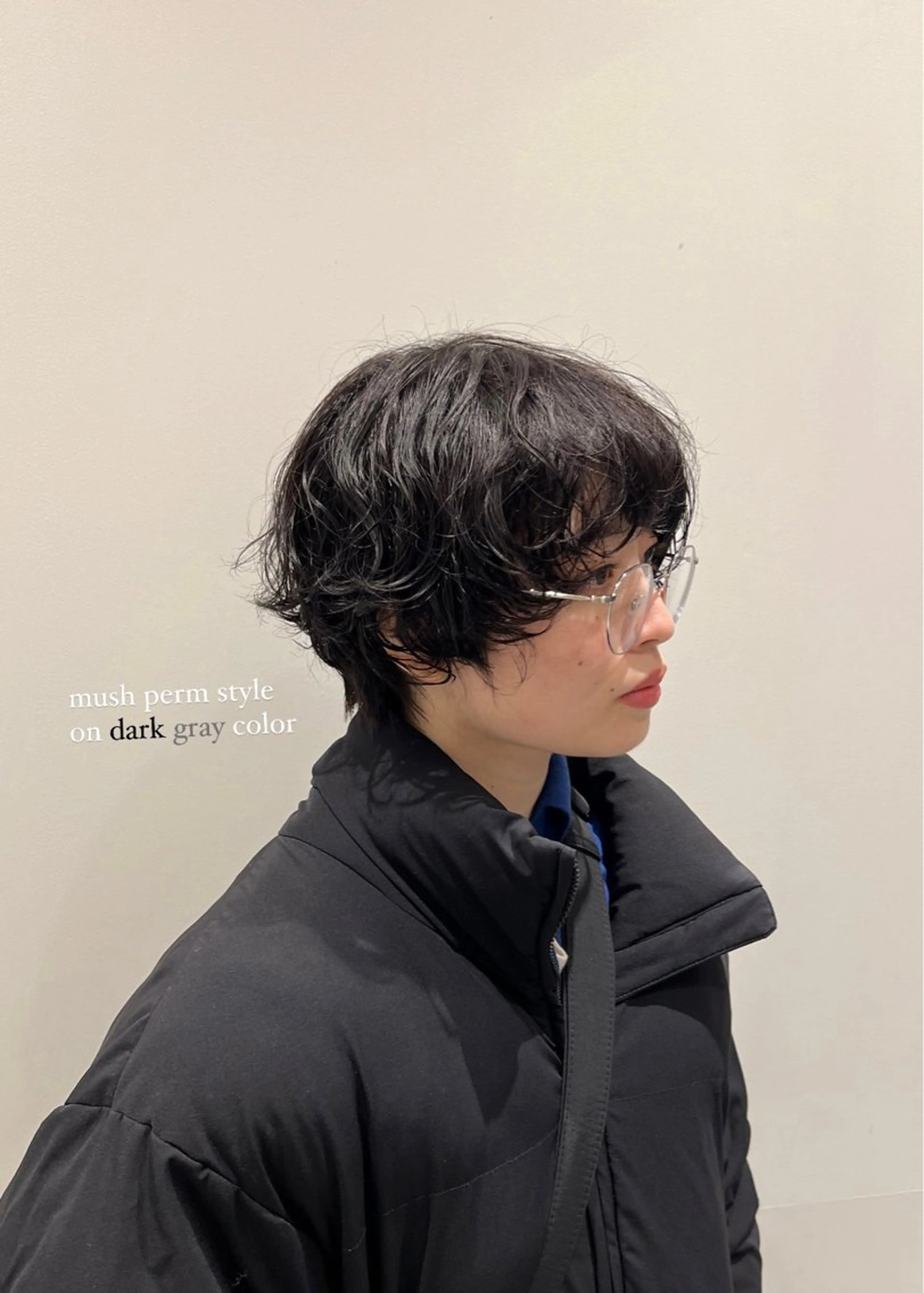 ショート ボブ 顔周りカット ショートヘア カット パーマ トリートメント パーマ/名古屋パーマ / コデラ ナナホのヘアスタイル