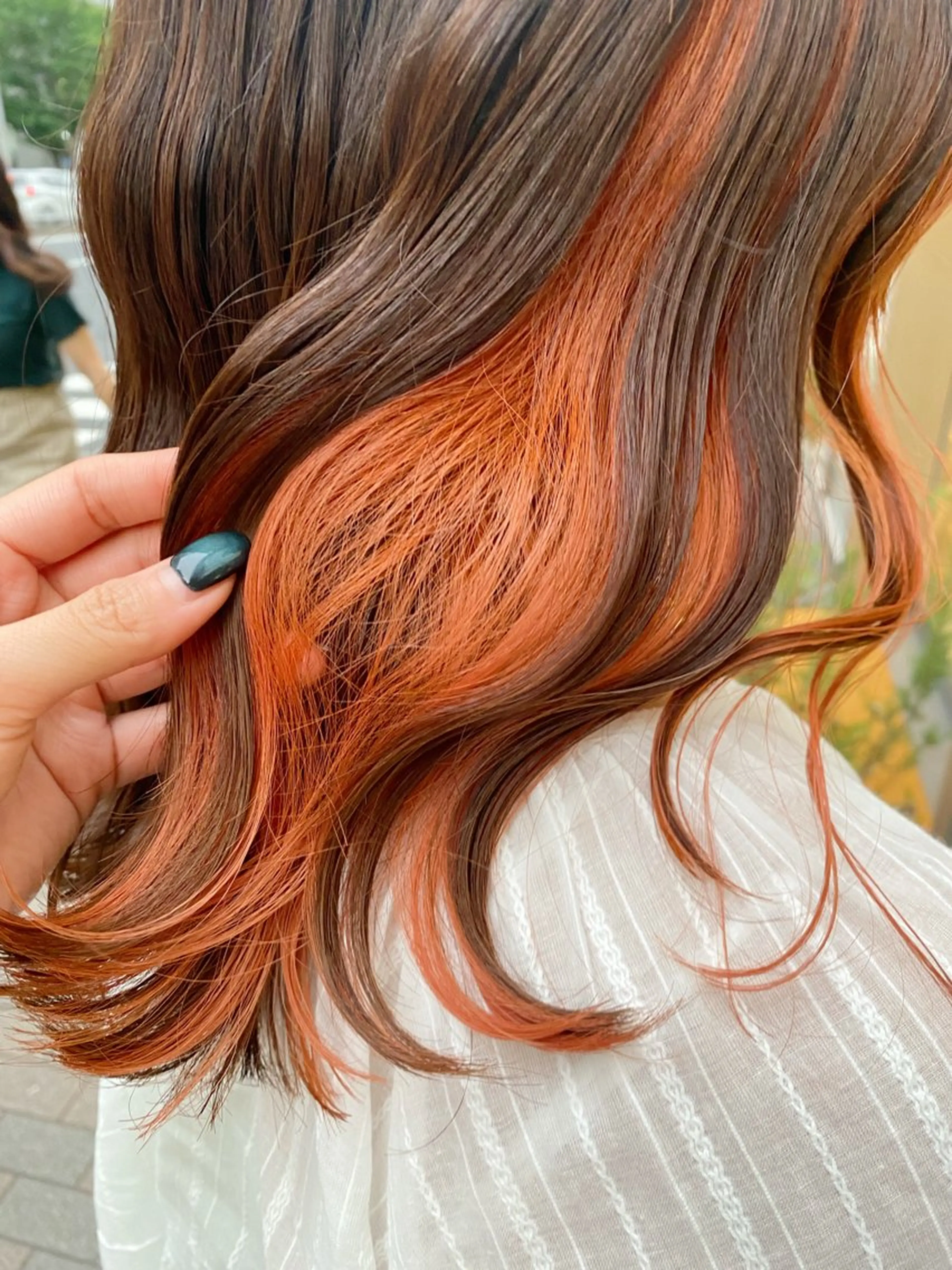 セミロング ヘアカラー トリートメント 🧸にしかた ちひろ🧸 / 渋谷のヘアスタイル