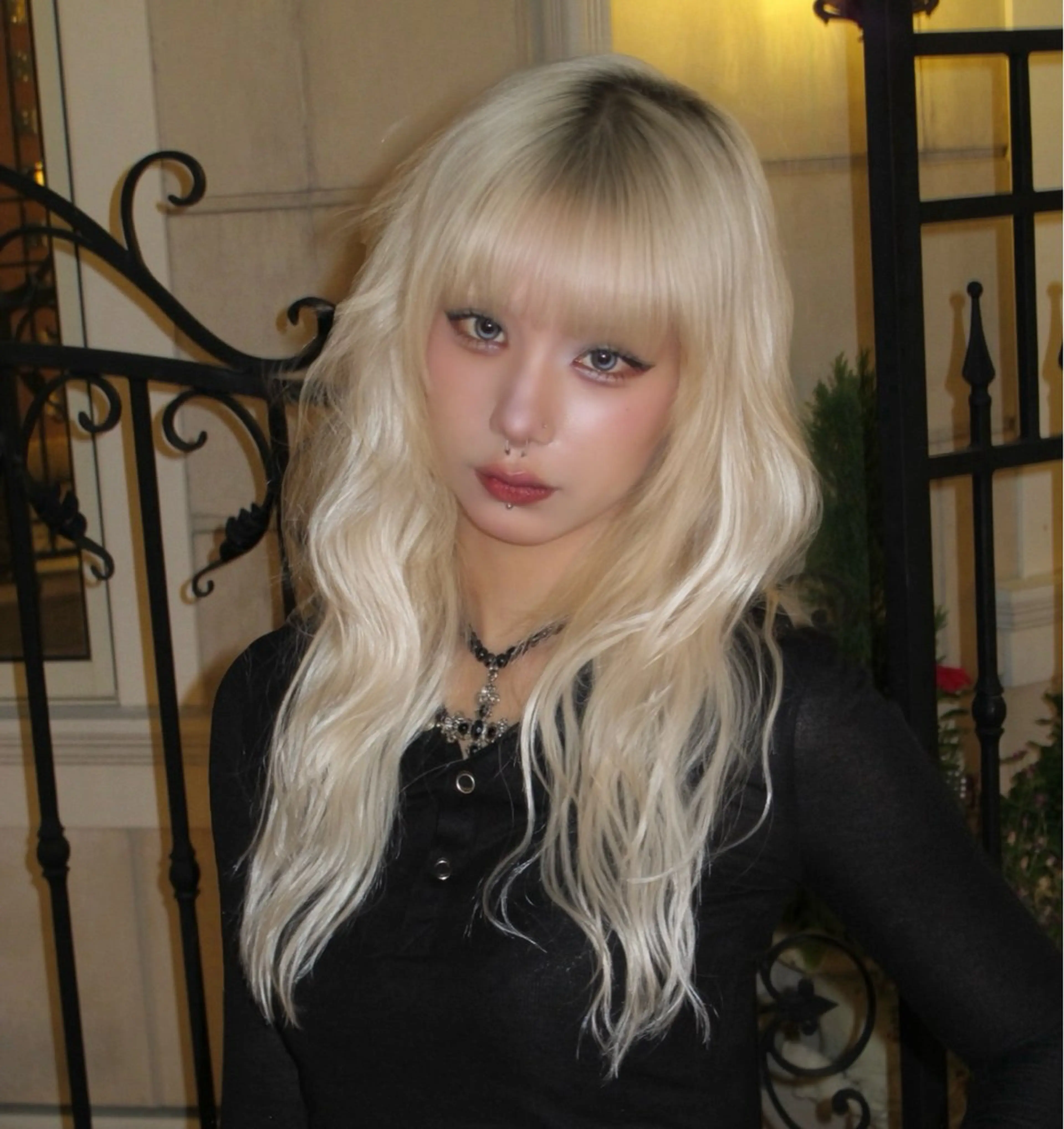 ロング ヘアカラー Qinシェアサロン原宿所属・吉村 駿佑のヘアスタイル